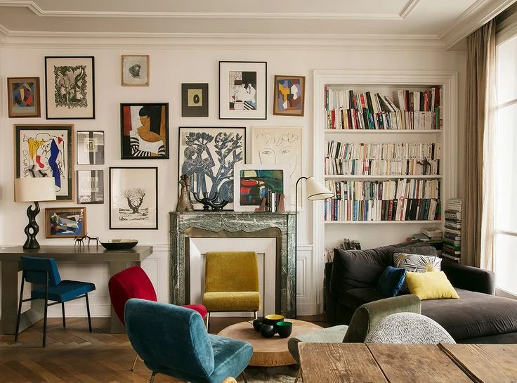 Lyon apartment by Nathalie Rives las seen in AD Spain issue March 2018/ Photo credit: Felix Forest.