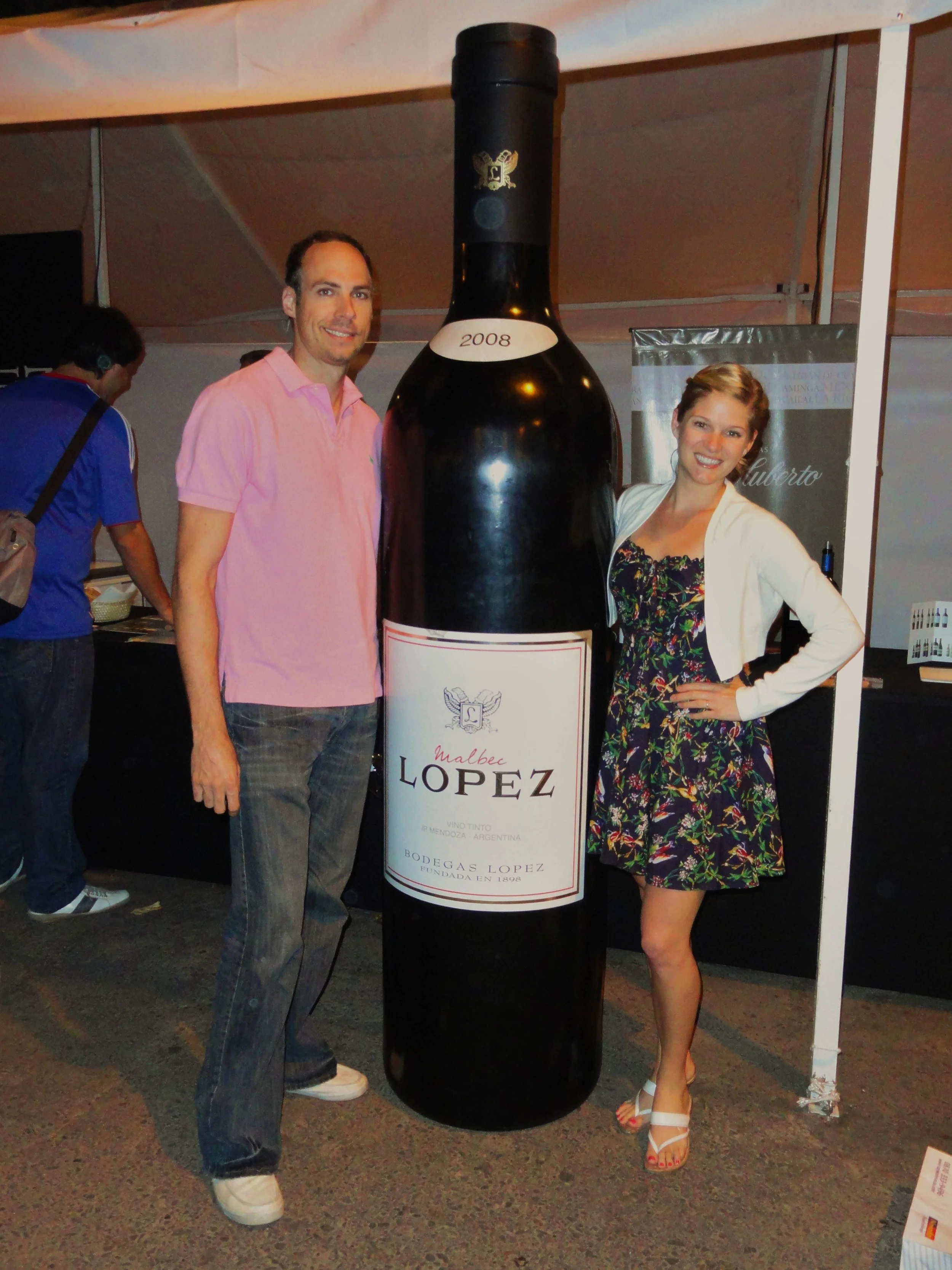 Megadesgustacion. Translation: Mega Wine Tasting