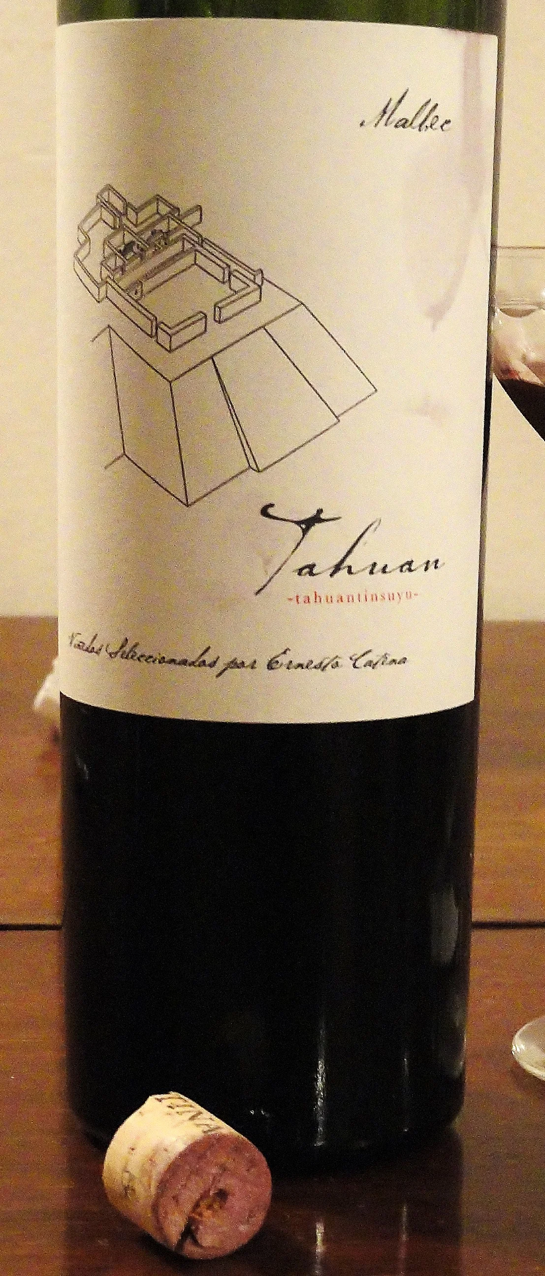 What We're Drinking Now: 2006 Tahuantinsuyo Malbec