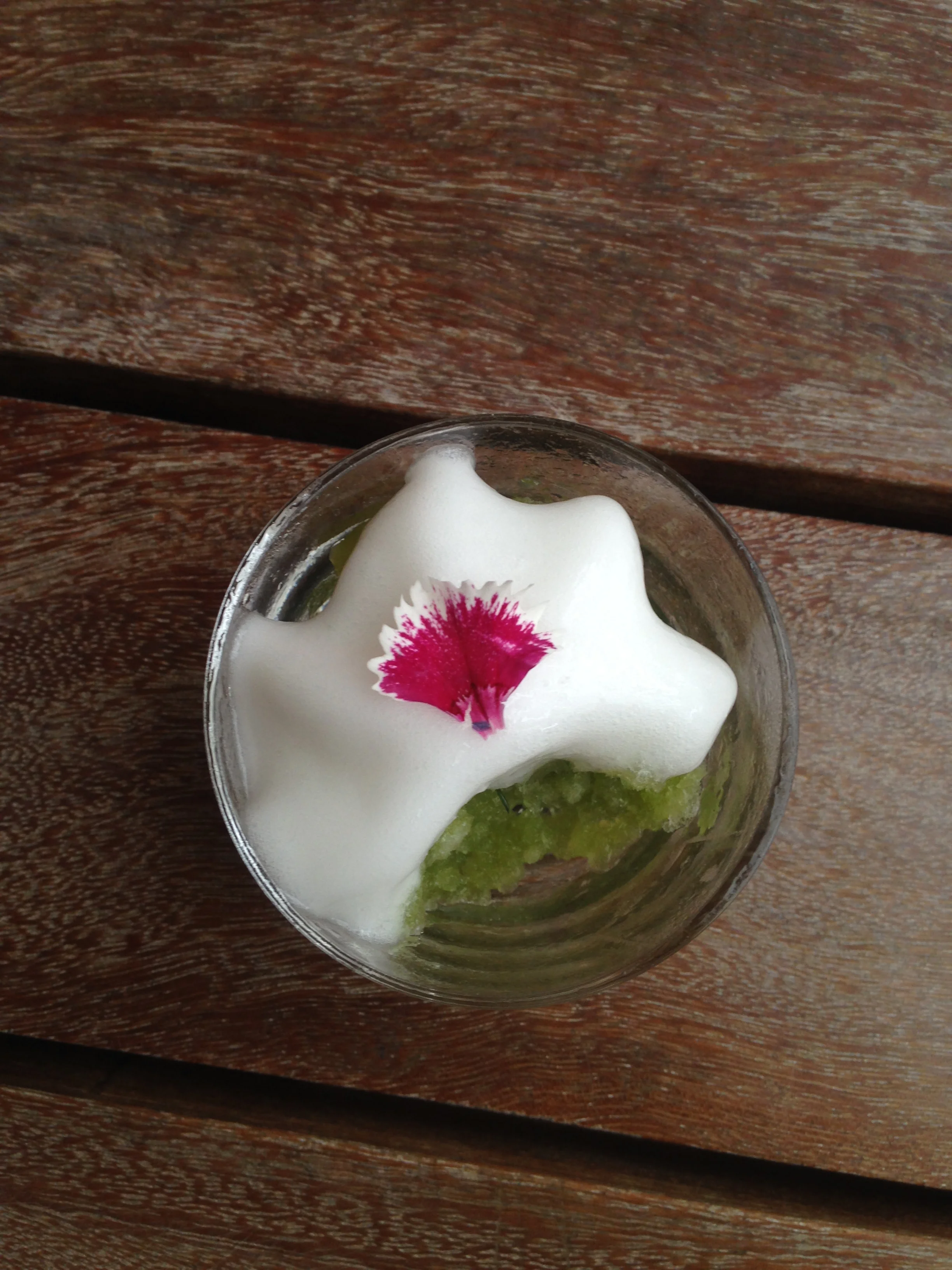 Pisco granita