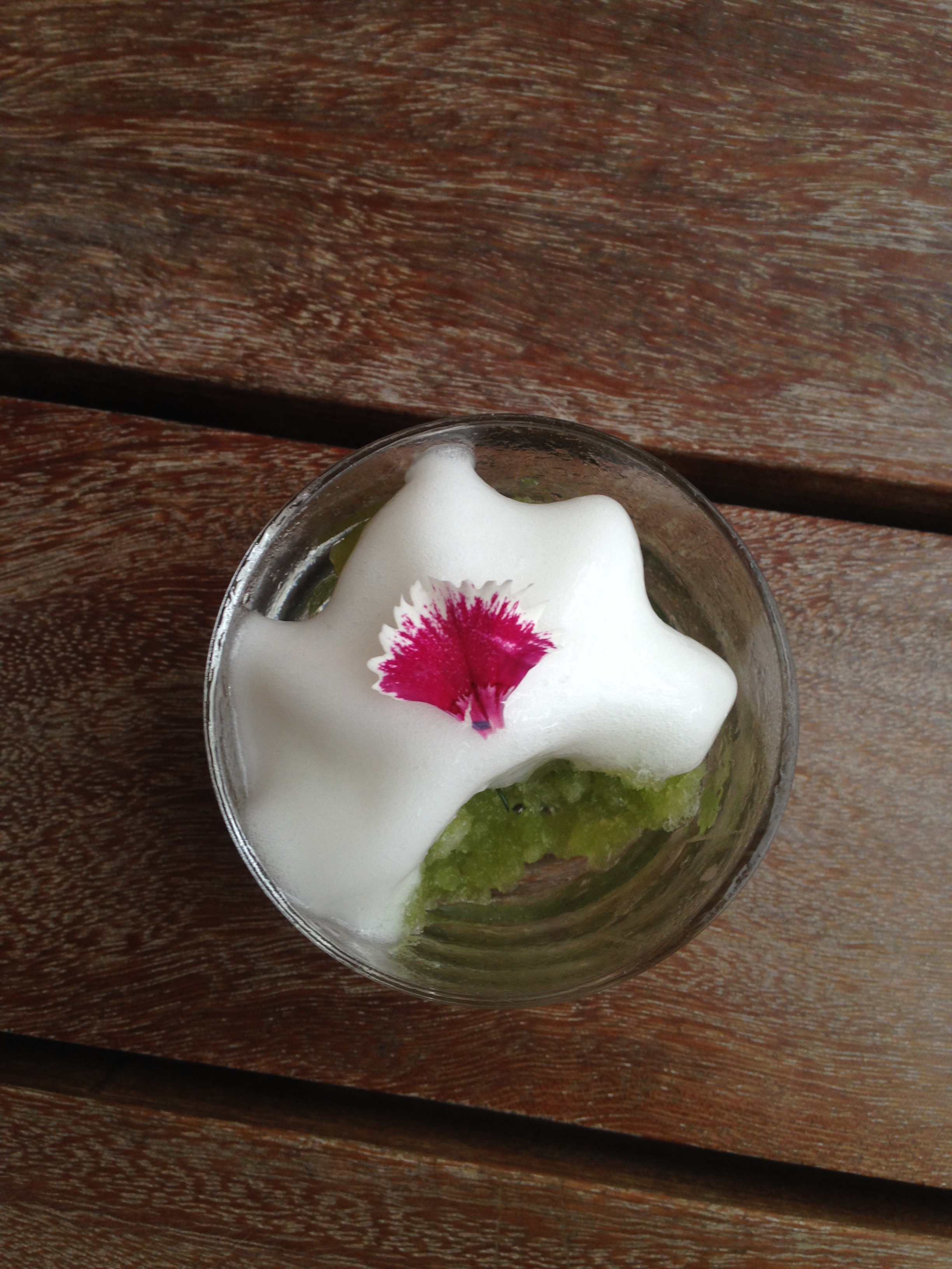 Pisco granita
