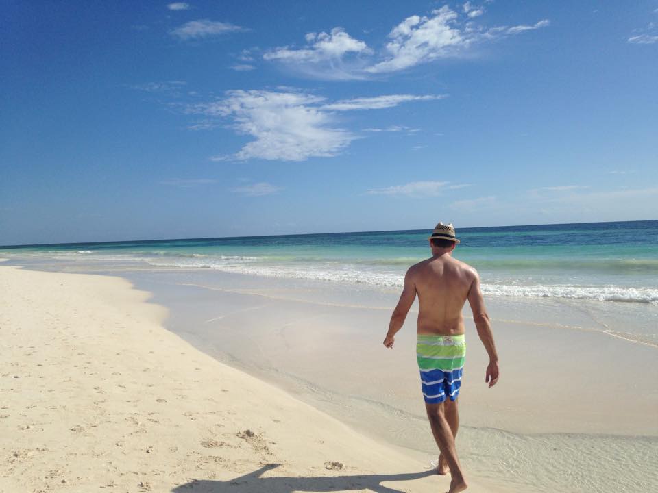 One sexy beast in Tulum, Mexico. Circa 2014.