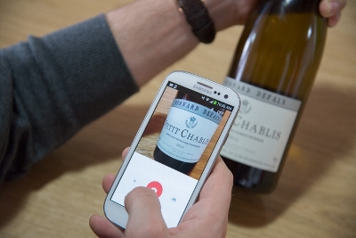 Store labels digitally, no more disasters trying to soak them off in water!