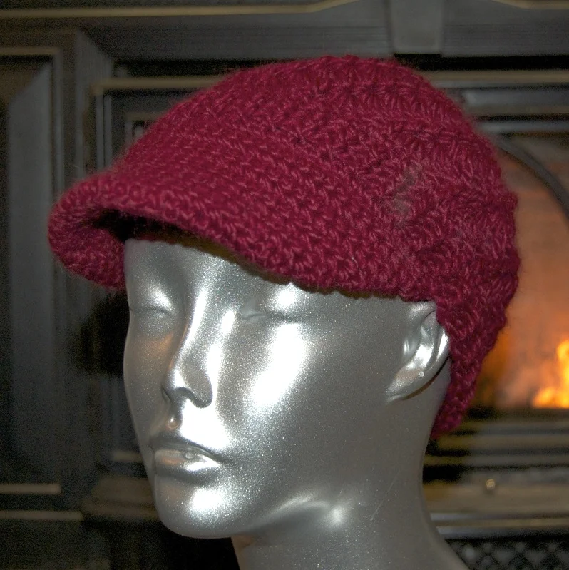 Spiral Shell Hat with Bill