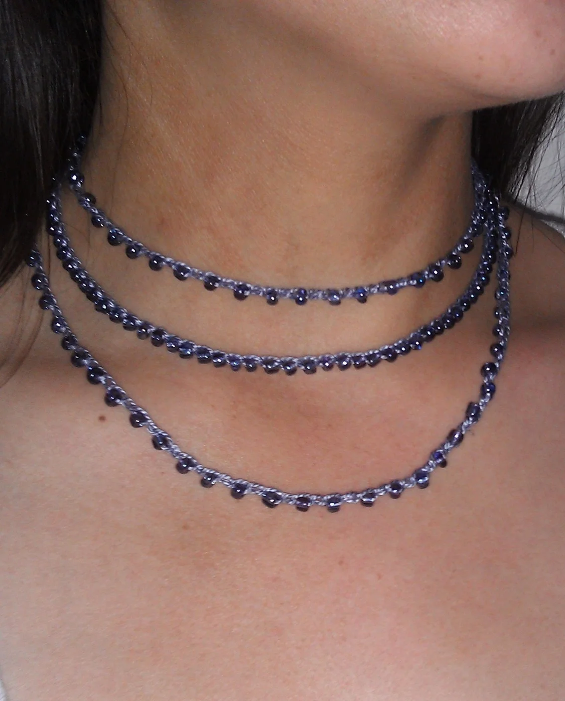Tri-strand Necklace