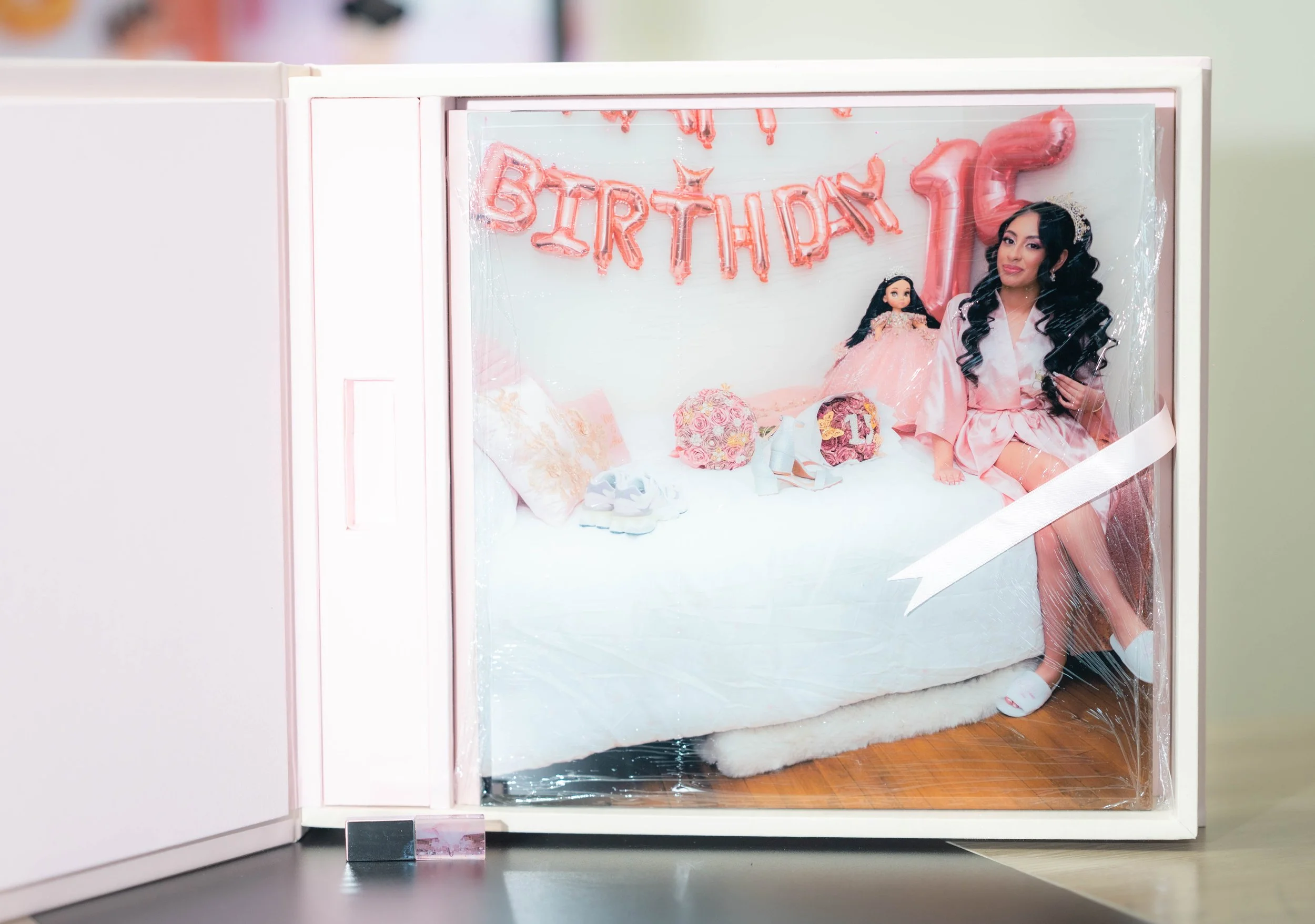 Quinceañera photo album