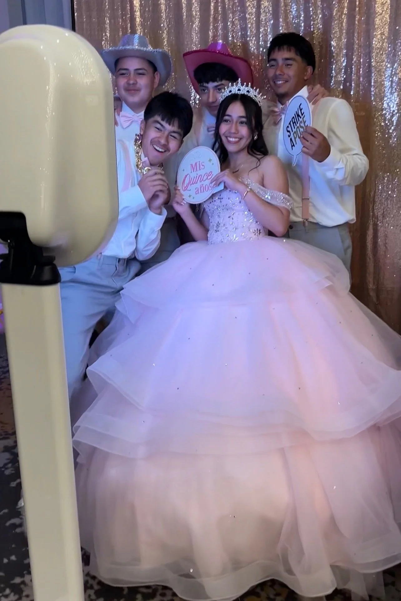 Quinceañera Photo Booth rentals