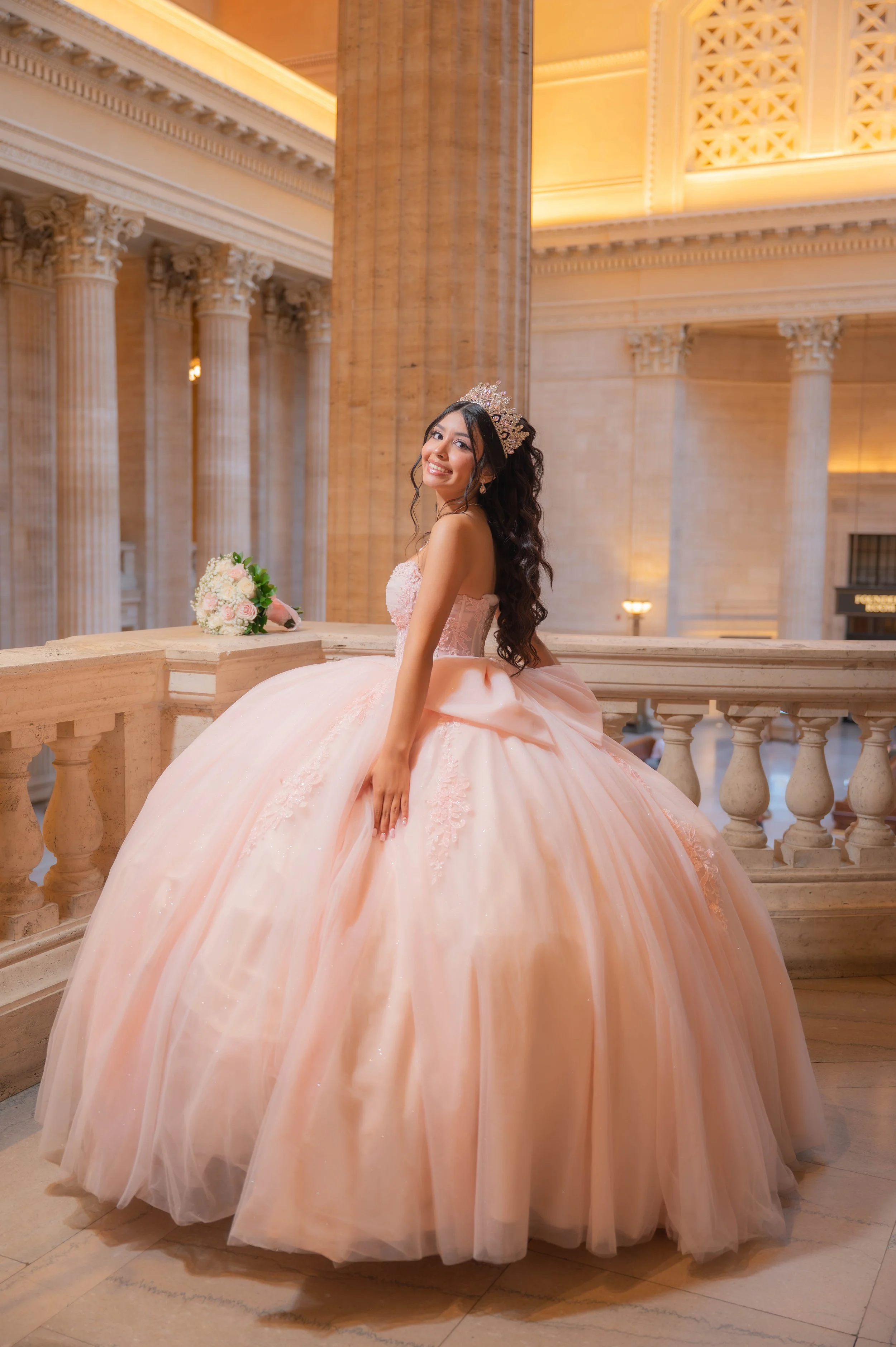 Quinceañera Photoshoot downtown Chicago
