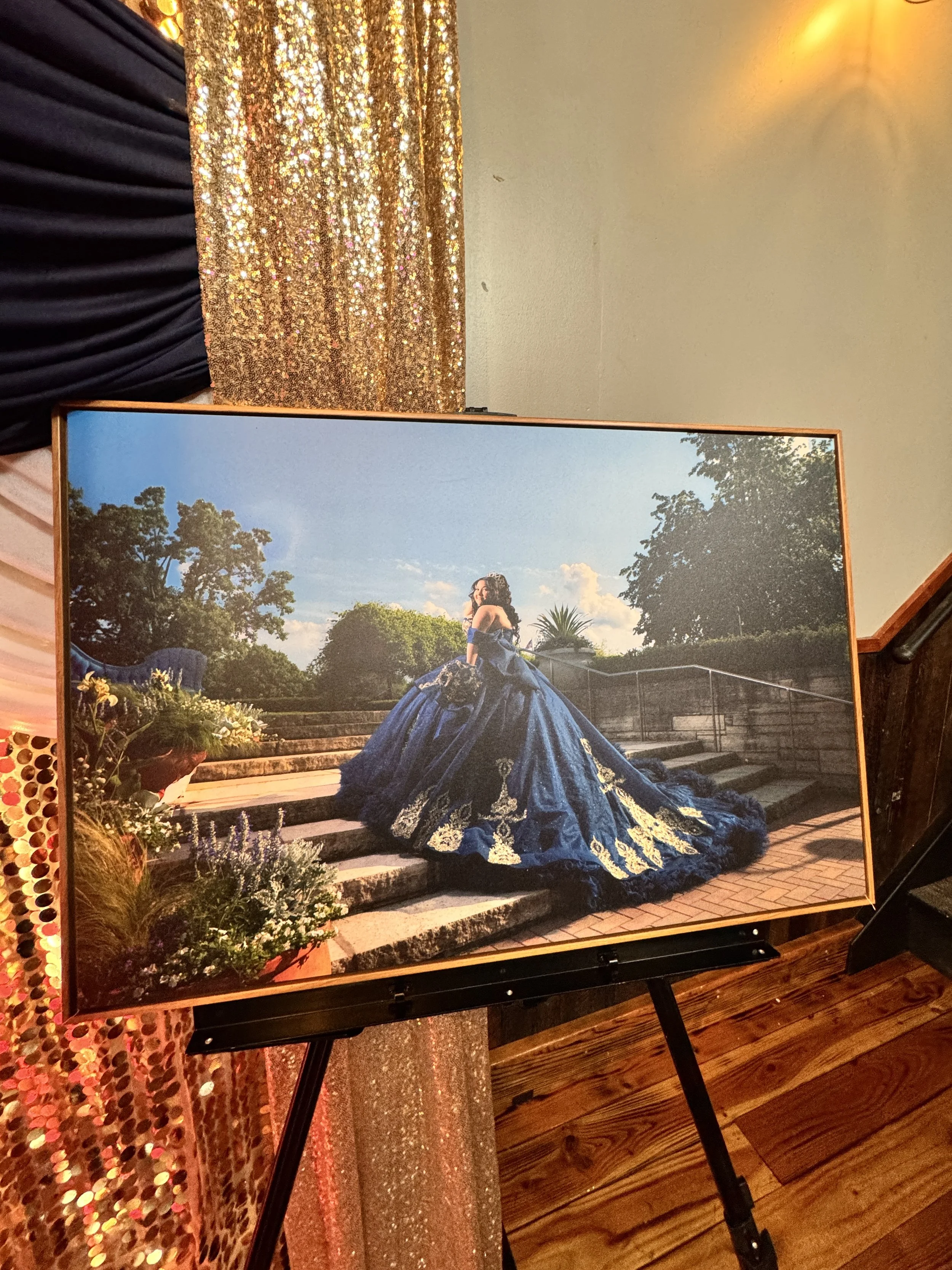 Quinceañera photoshoot
