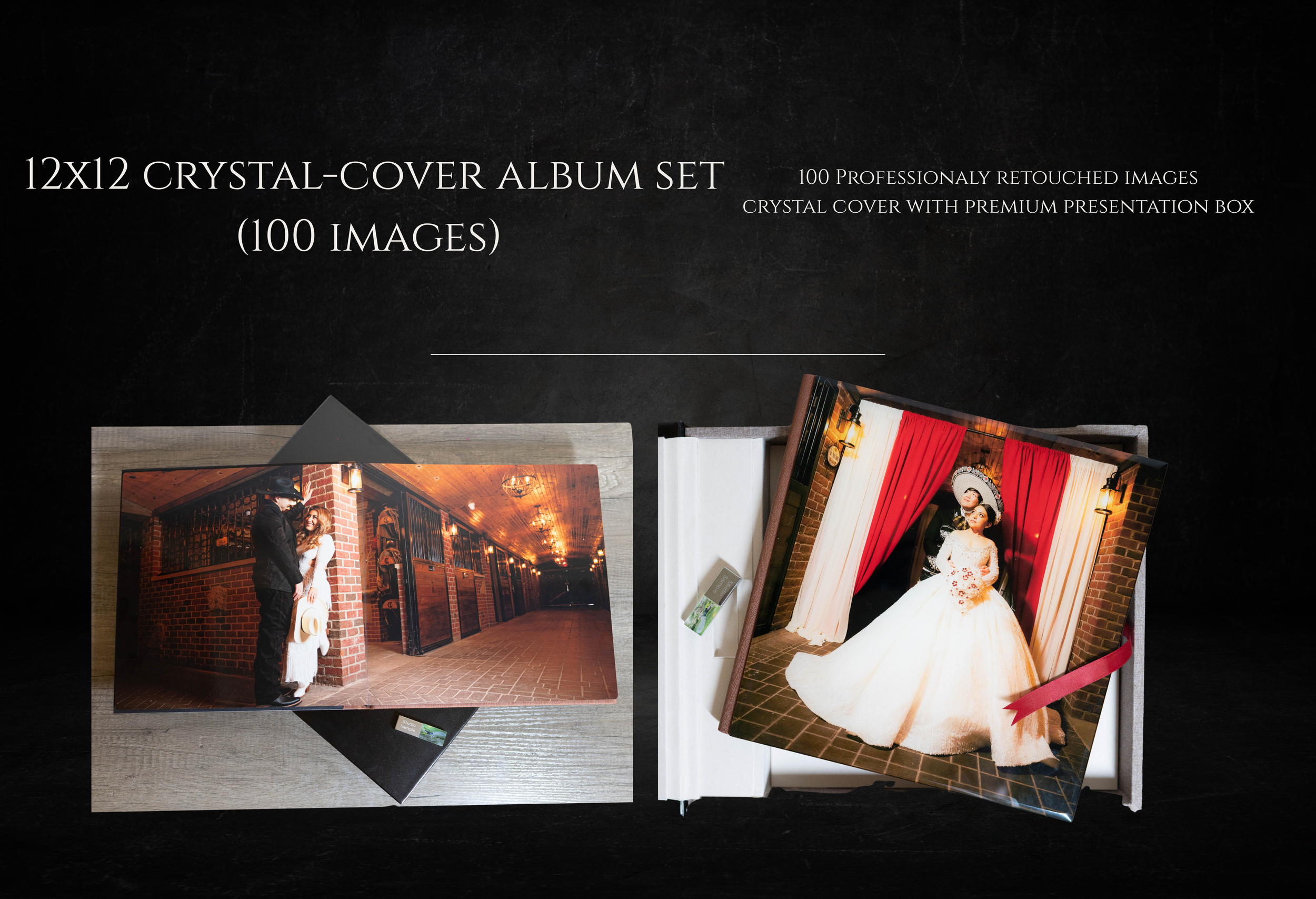 Premium wedding photo albums from jguelphoto.