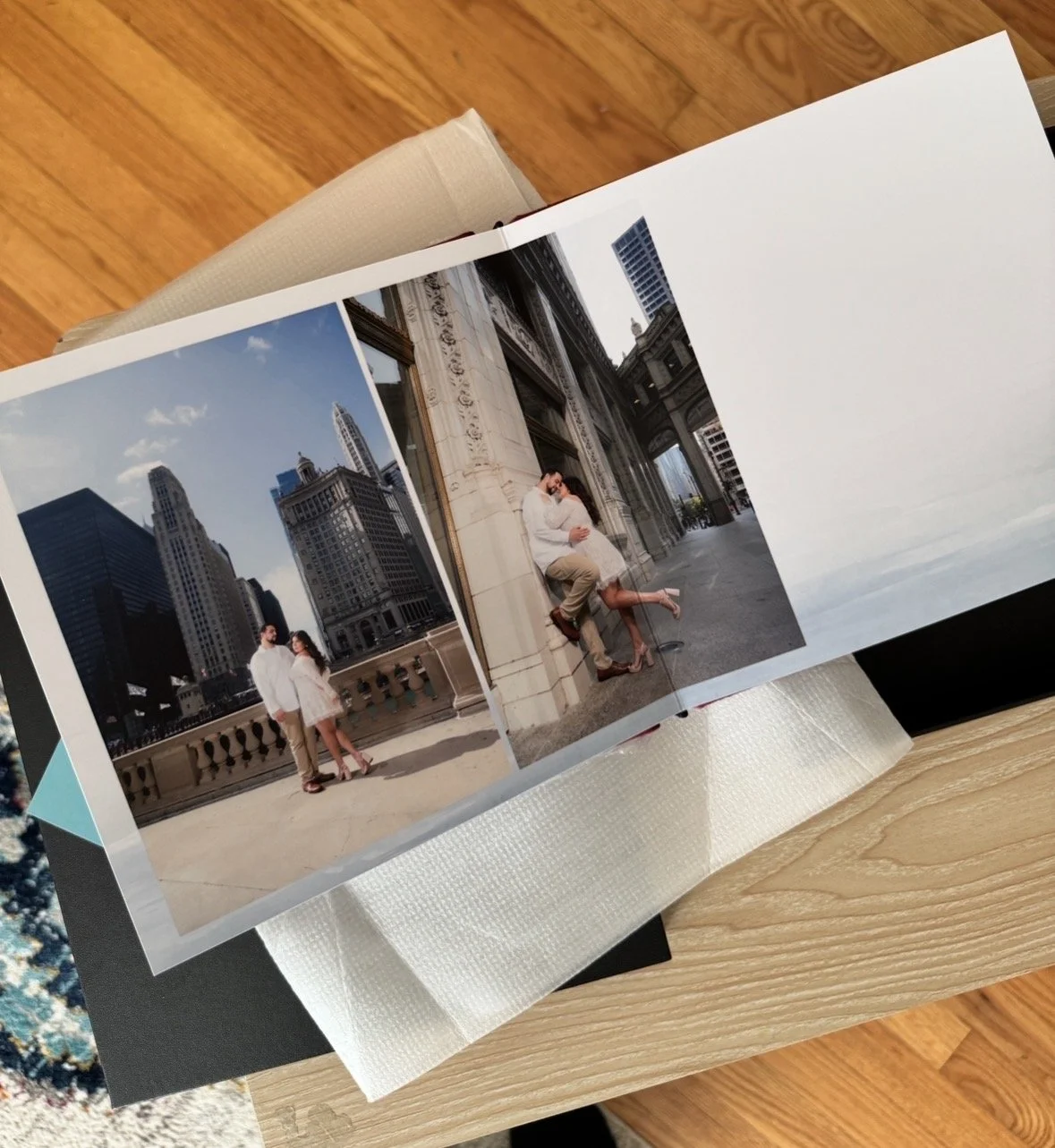 Chicago engagement photo session.