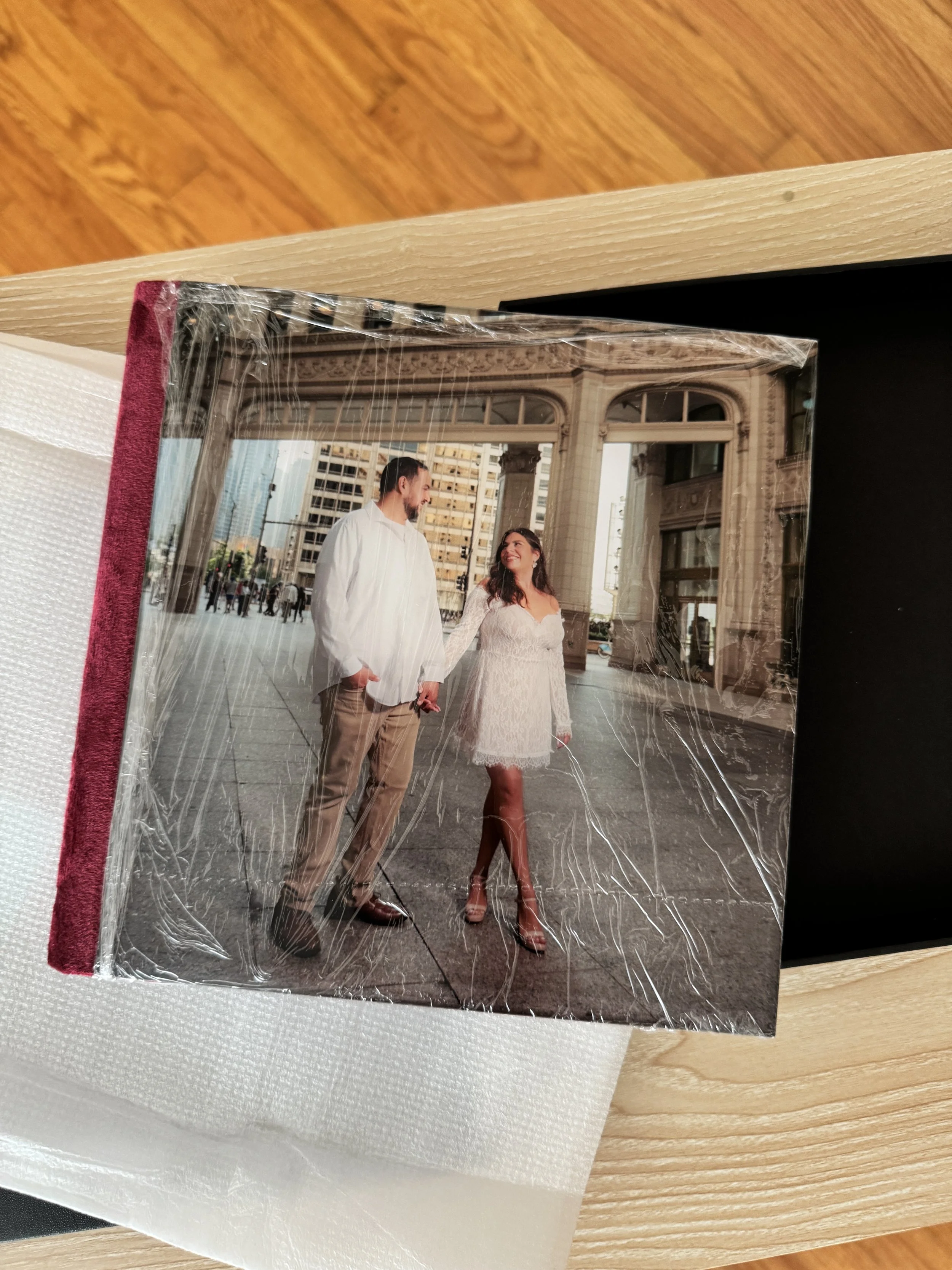 Wedding photography album