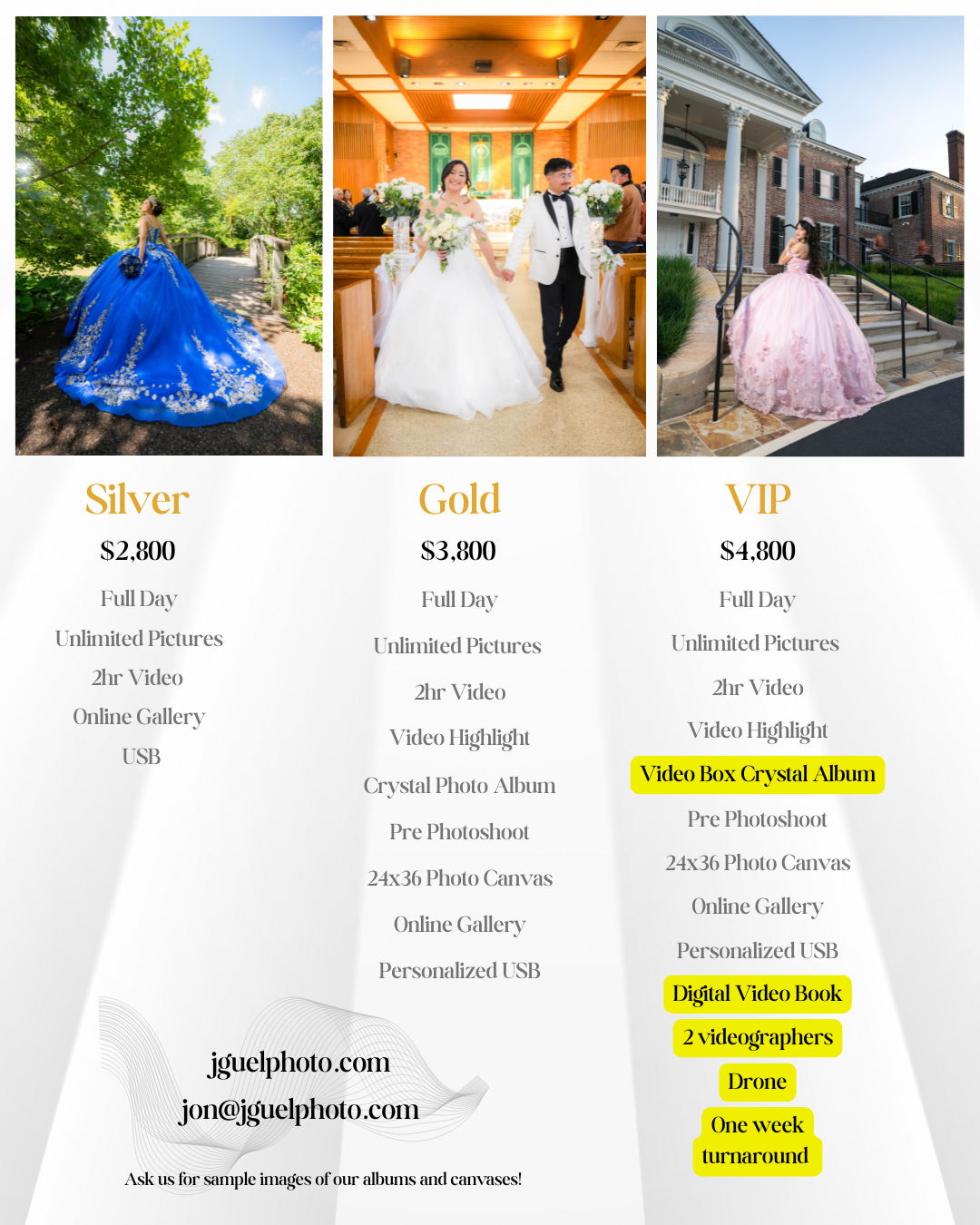 Chicago wedding and quinceañera photographer.
