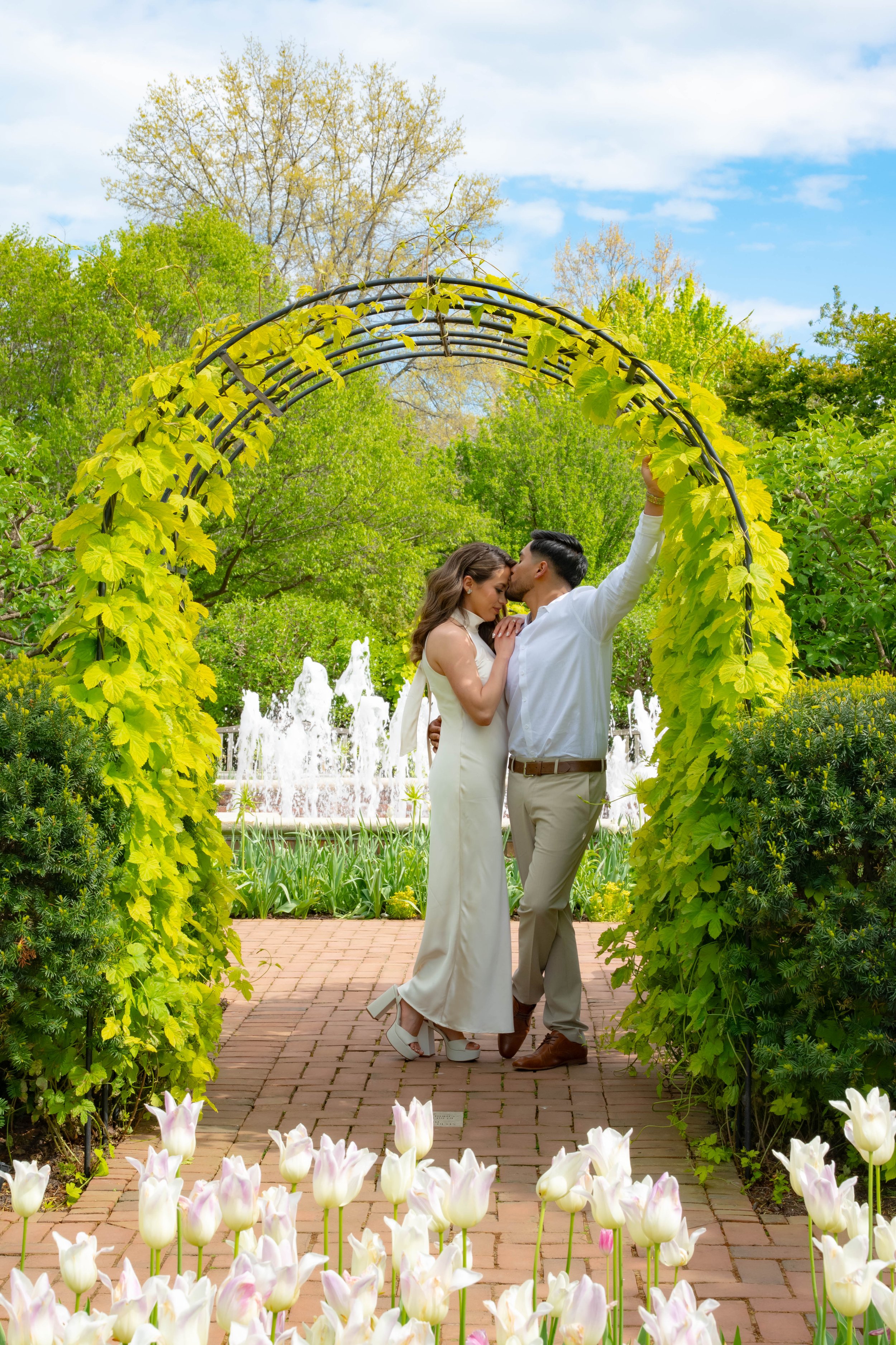 Chicago engagement photo shoot and wedding photographer.