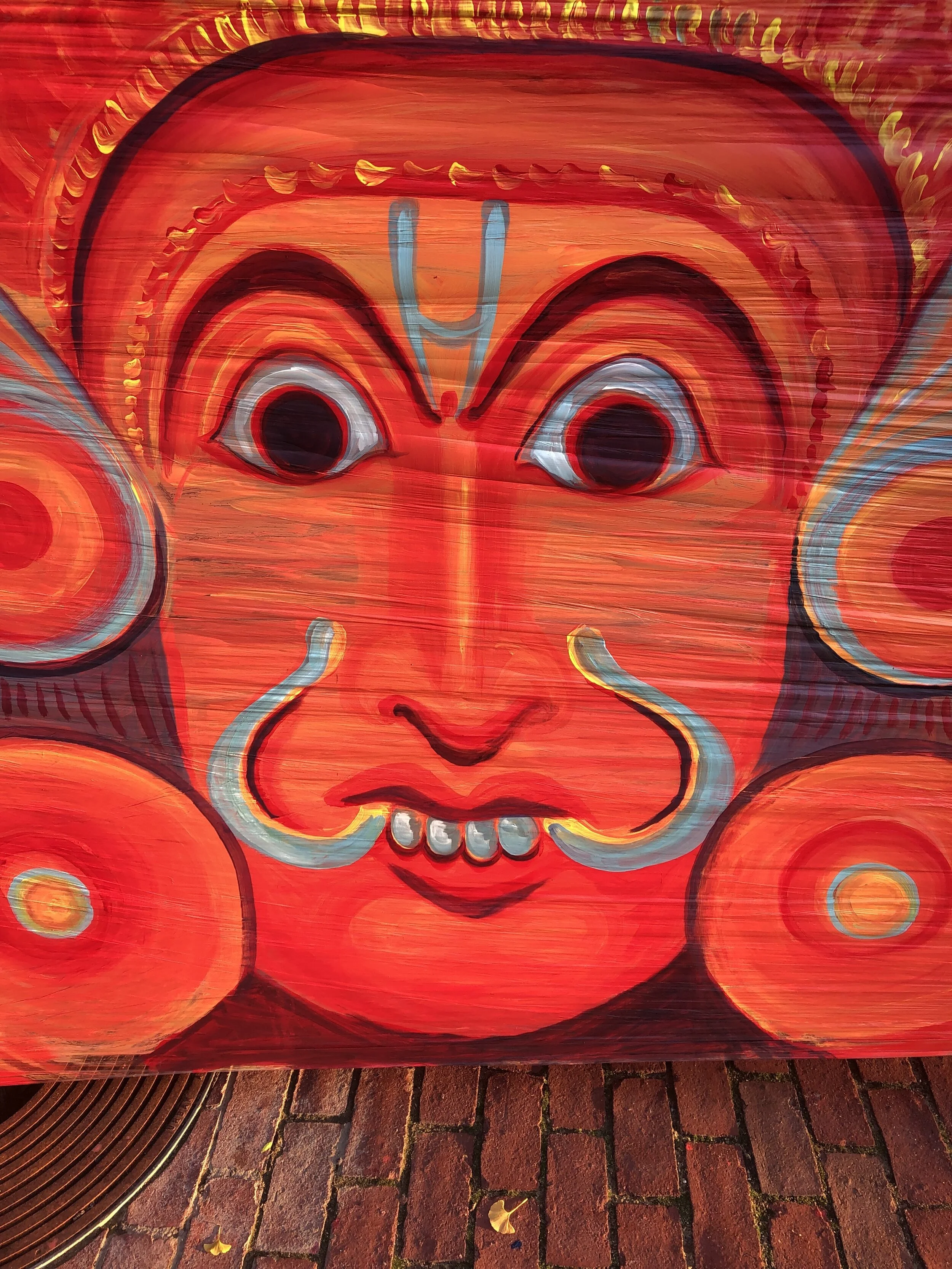  Cellograff for new wing opening at Peabody Essex Museum. 2019. 