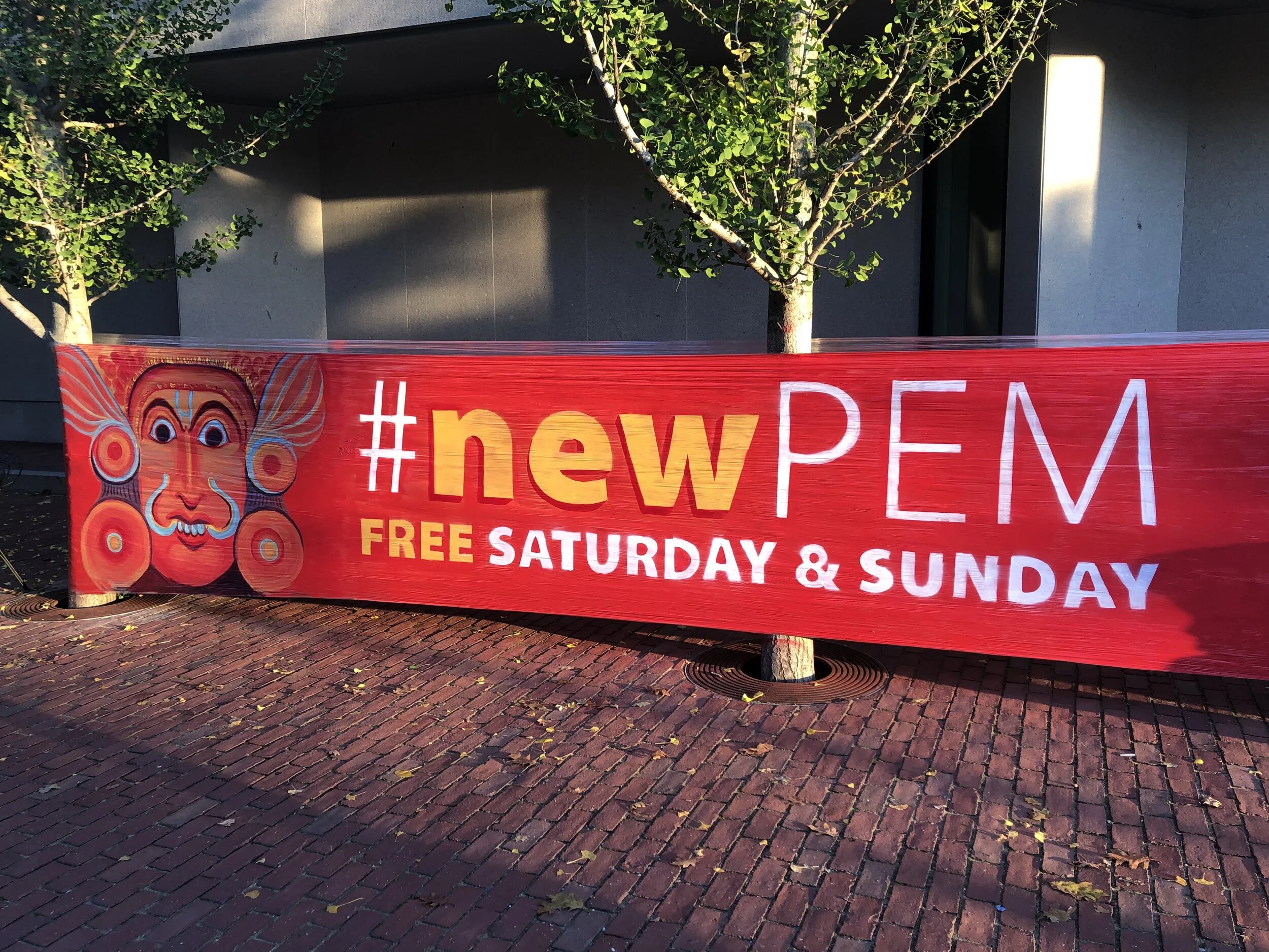  Cellograff for new wing opening at Peabody Essex Museum. 2019. 