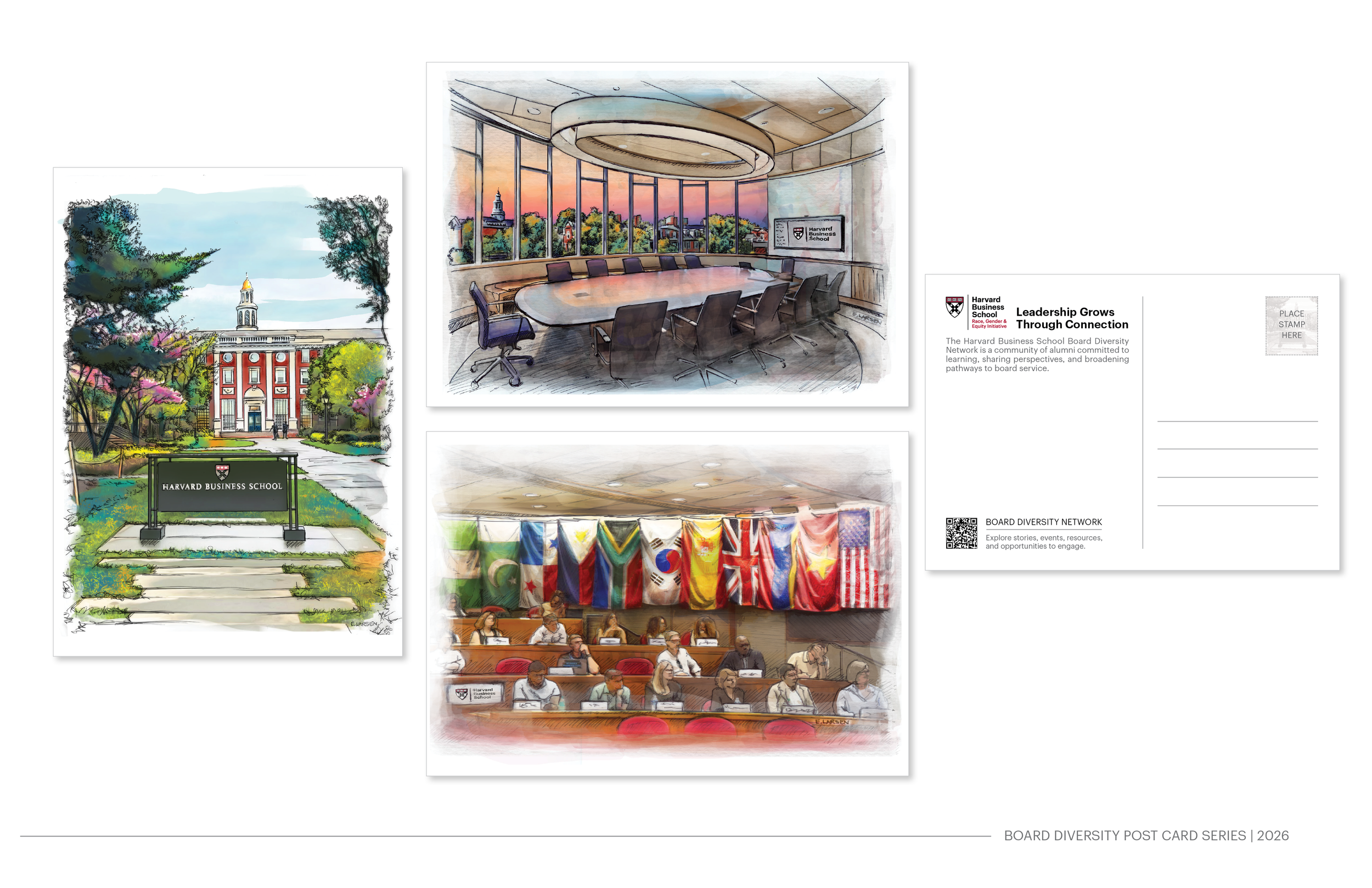 Board Diversity Network Postcard Series | Harvard Business School 2026