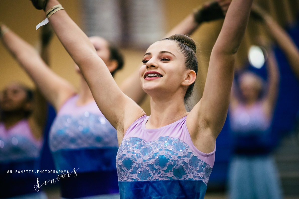 wgi photography action shot anjeanette photography arizona high school senior pictures