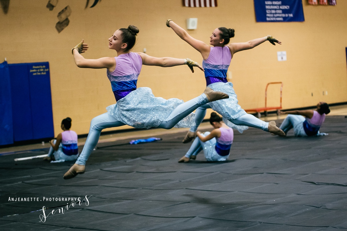 wgi photography action shot anjeanette photography arizona high school senior pictures