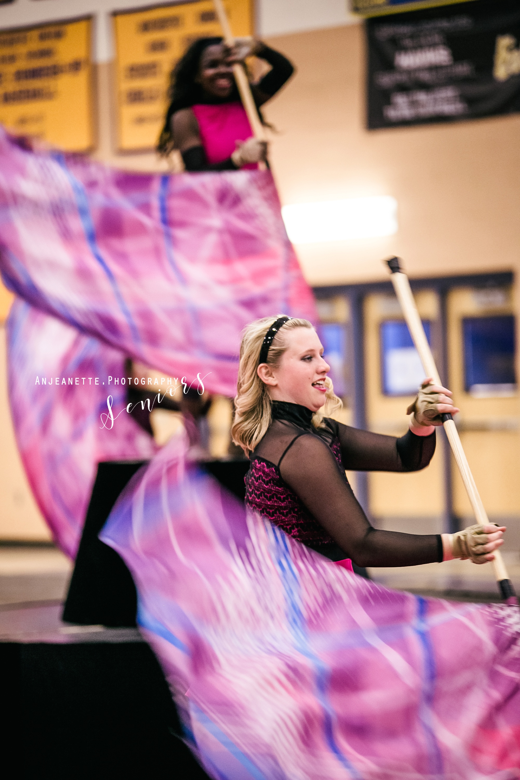 wgi photography action shot anjeanette photography arizona high school senior pictures