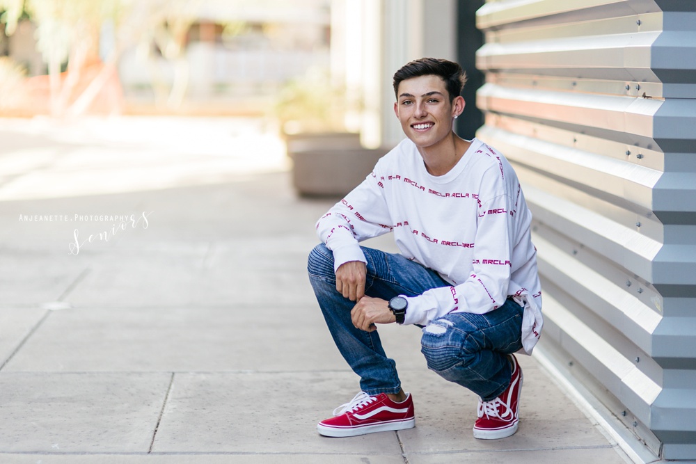 Peoria Az senior grad pictures by Anthem Glendale Az high school portrait photographer Anjeanette Photography Phoenix