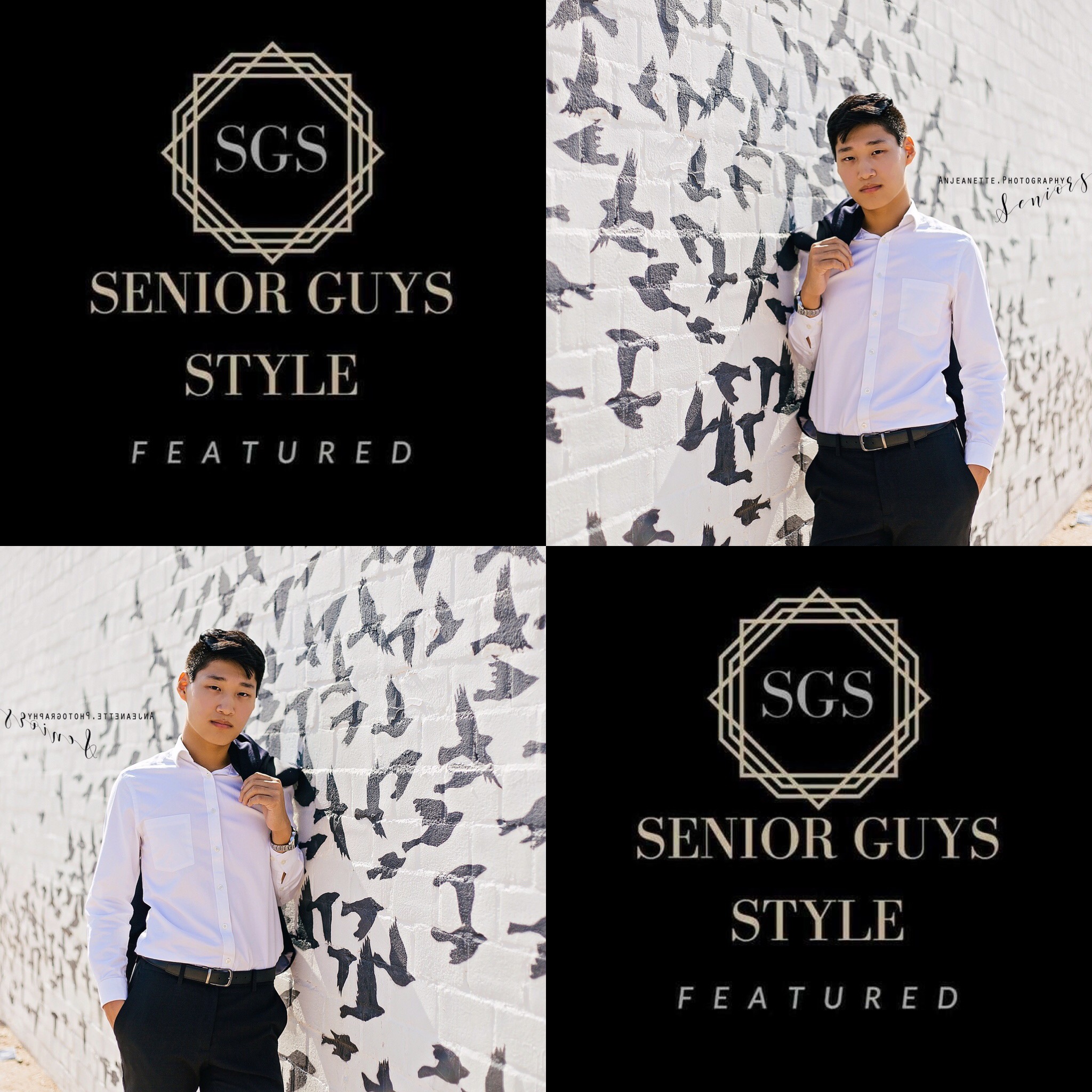 Featured in Senior Guys Style!