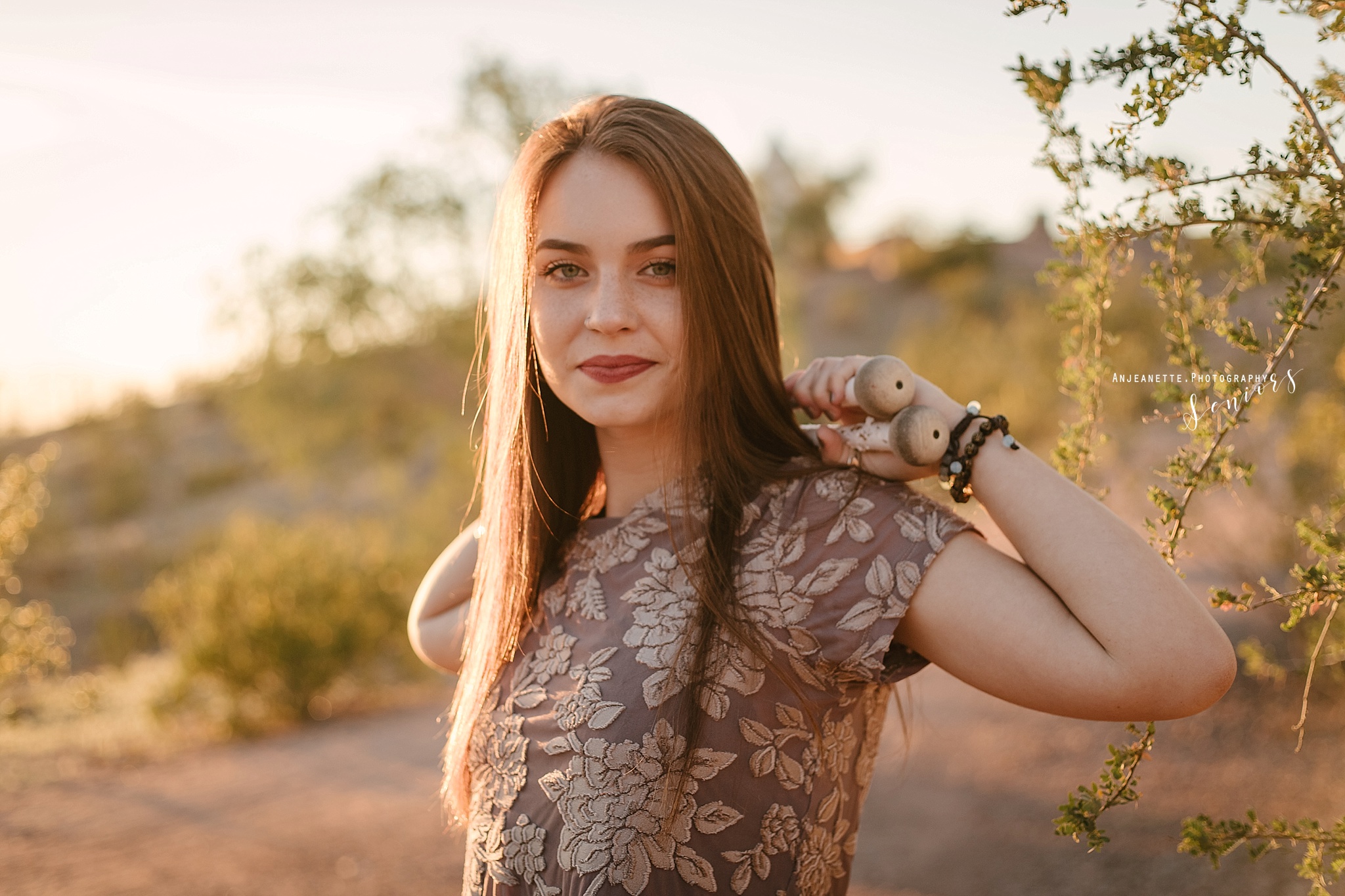 scottsdale high school portraits, families, & Headshot photographer Anjeanette Photography Phx Arizona desert botanical garden DBGPHX Places to take senior pictures Peoria Az