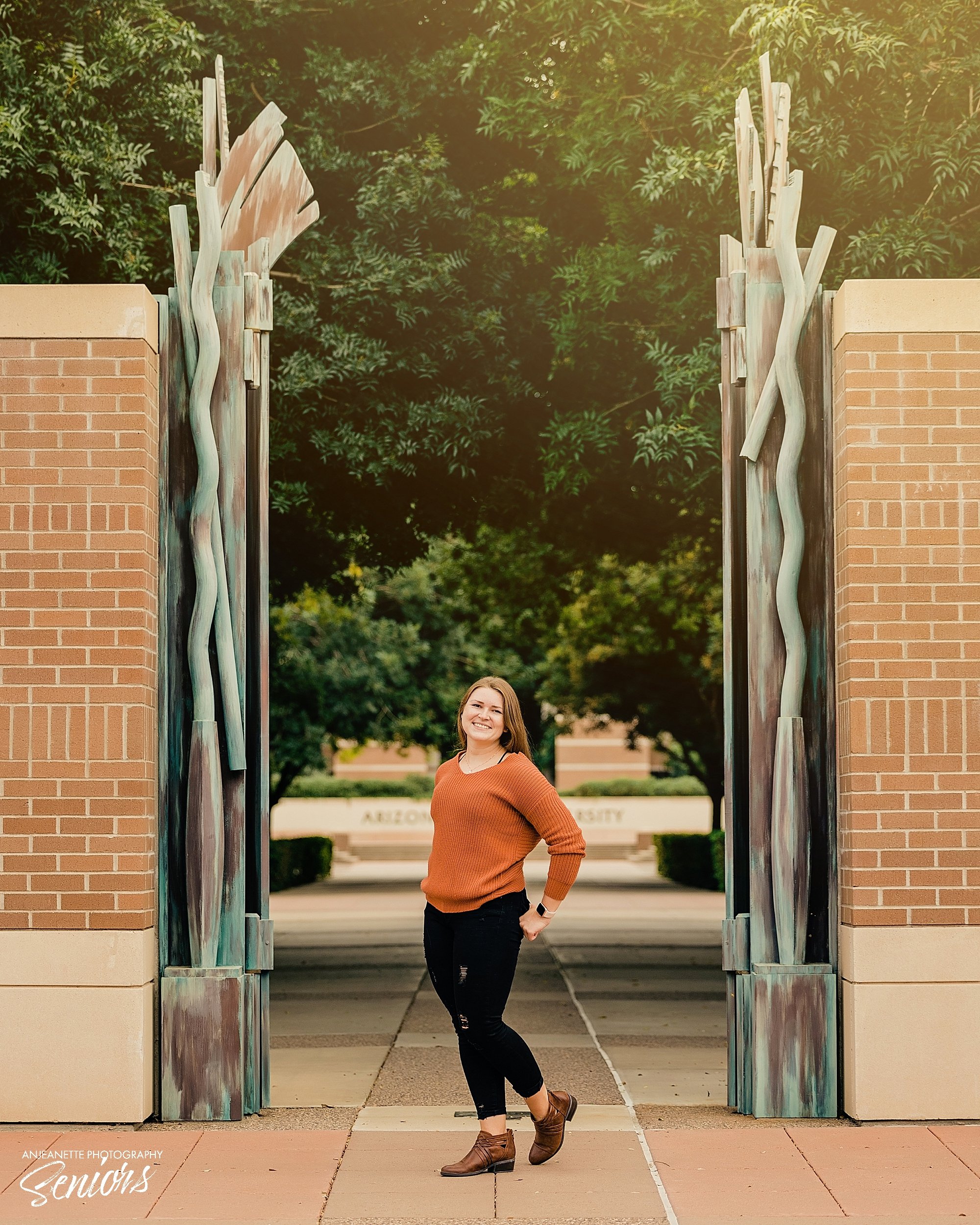 Top 10 best ASU senior picture Places near me Phoenix Arizona to take senior  pictures  high school portraits unique fun Graduation portrait photographer Anjeanette Photography