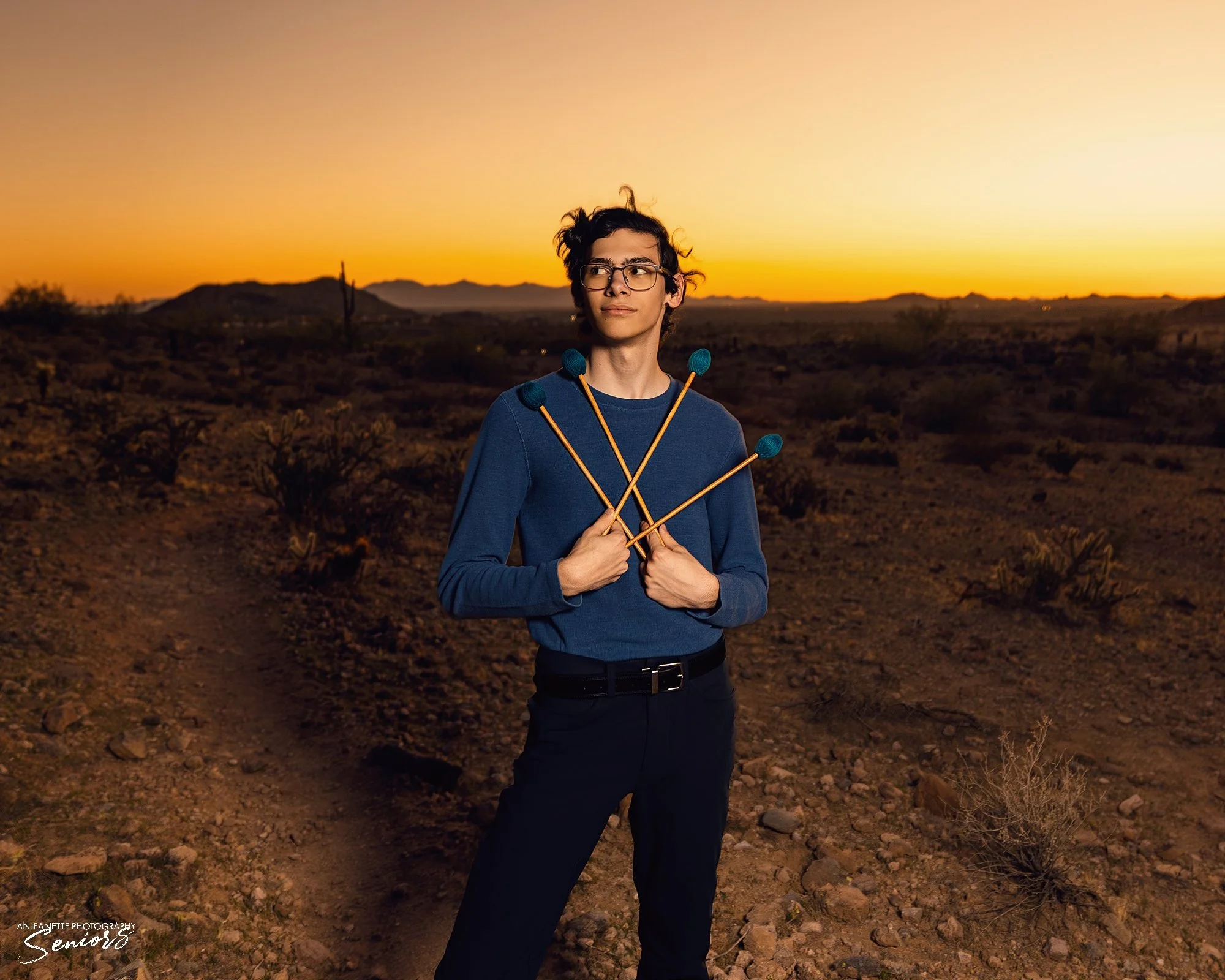 Gavin ★ Mountain Ridge senior grad portraits — Phoenix Senior Photography