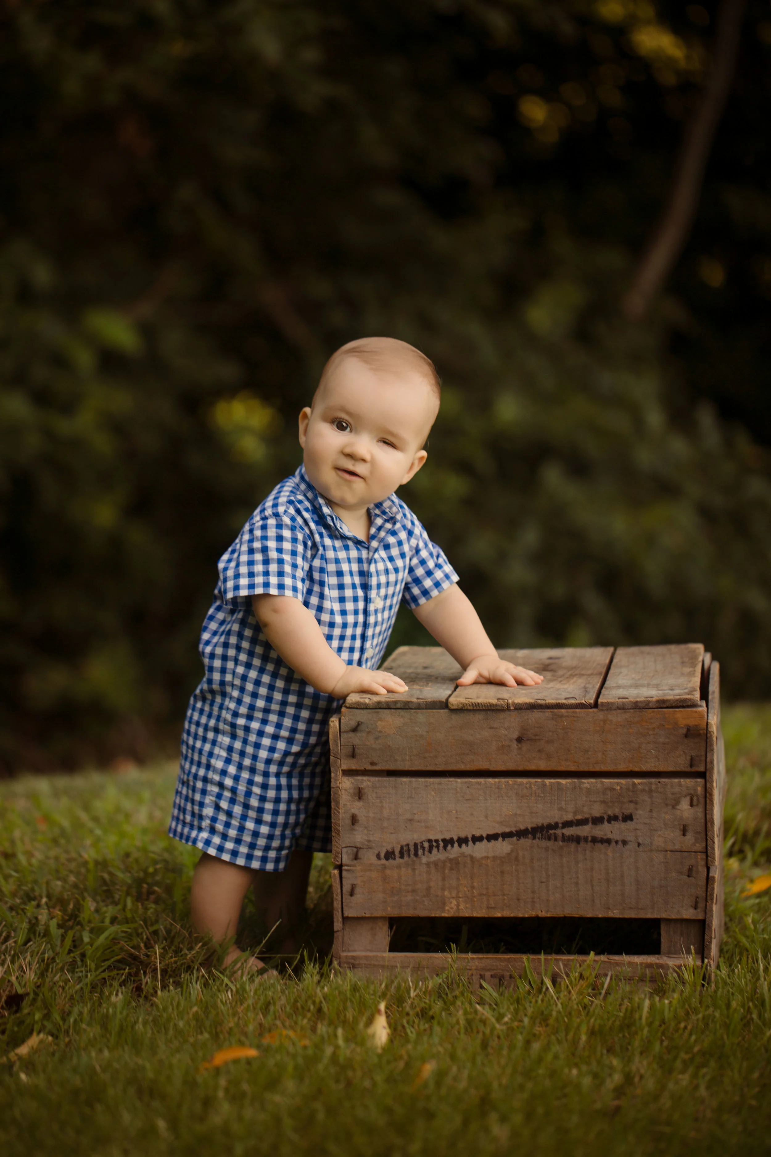 Baby Benjamin, Nine Month Session
