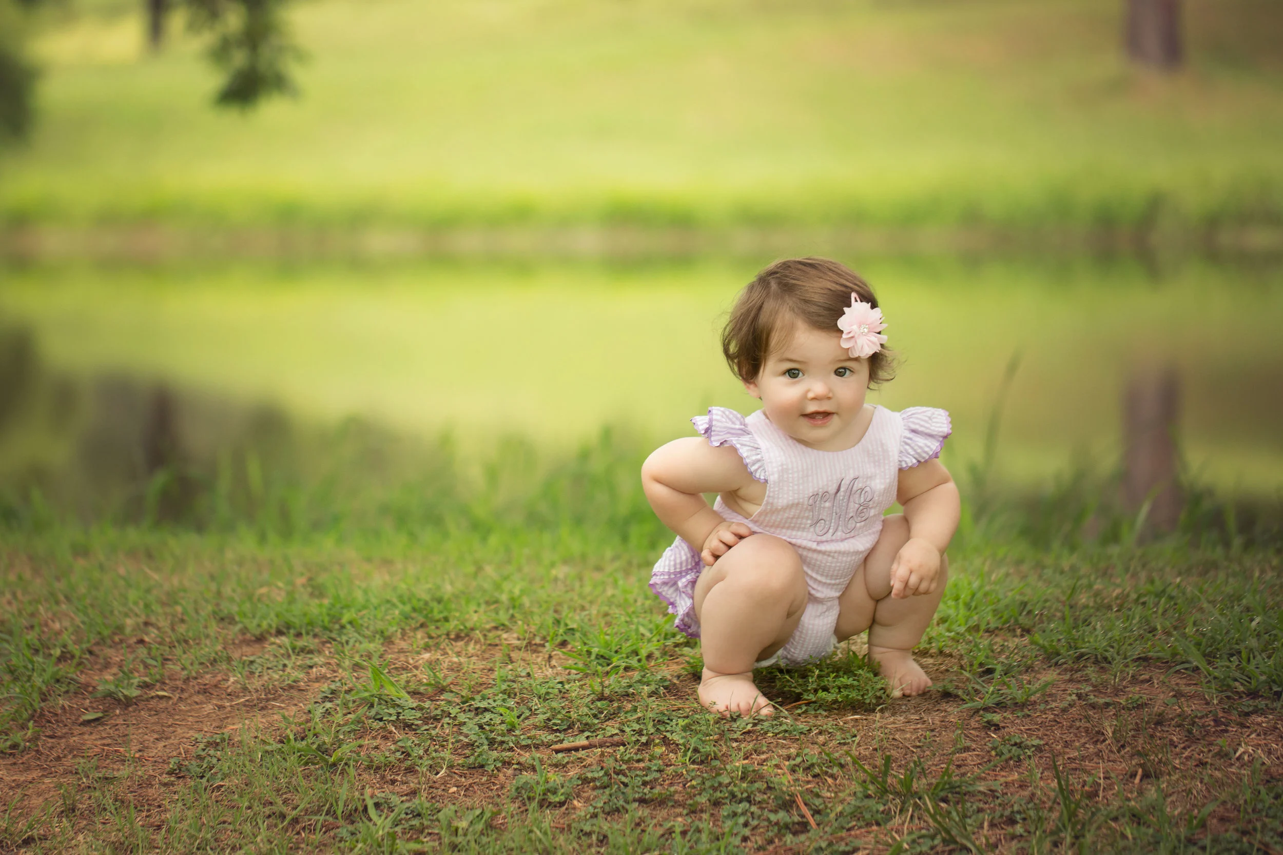 Baby Violet, One Year Session