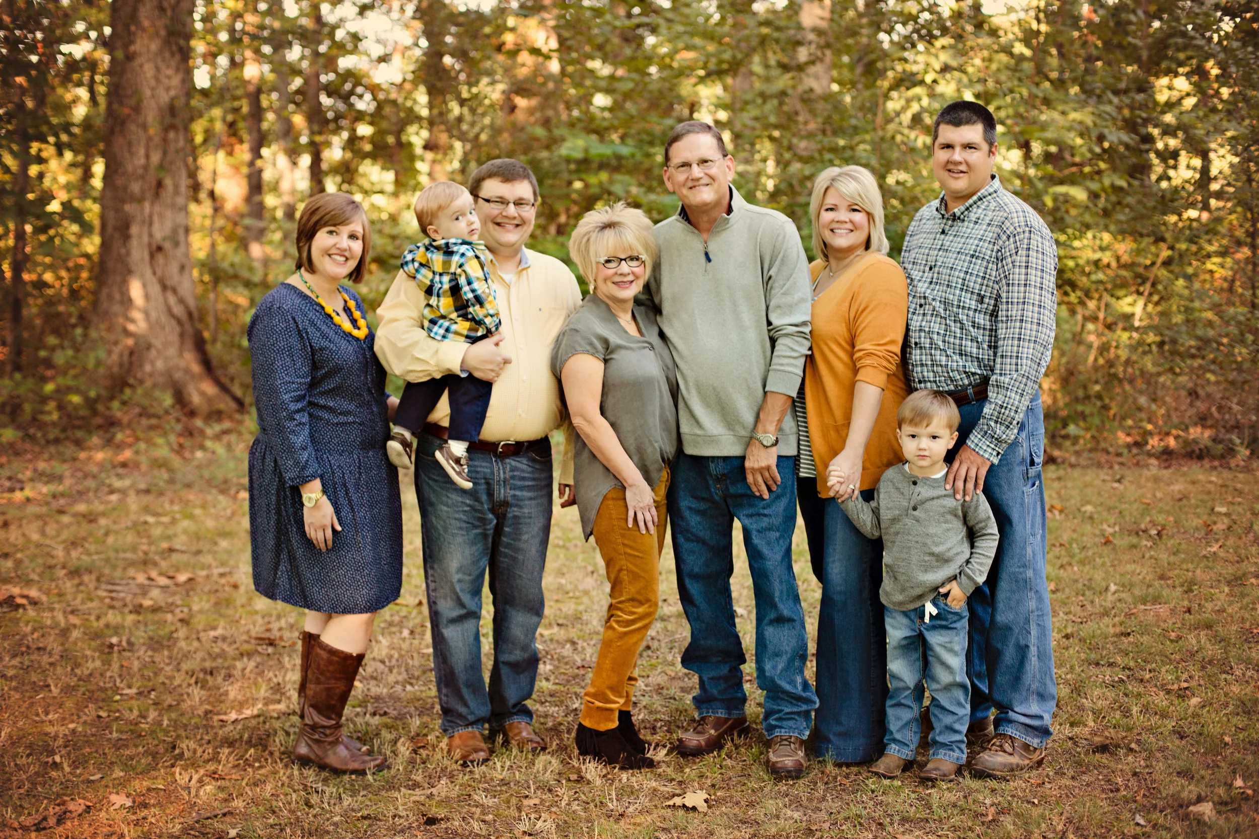 White Family- Grandparents, Parents, and Littles 