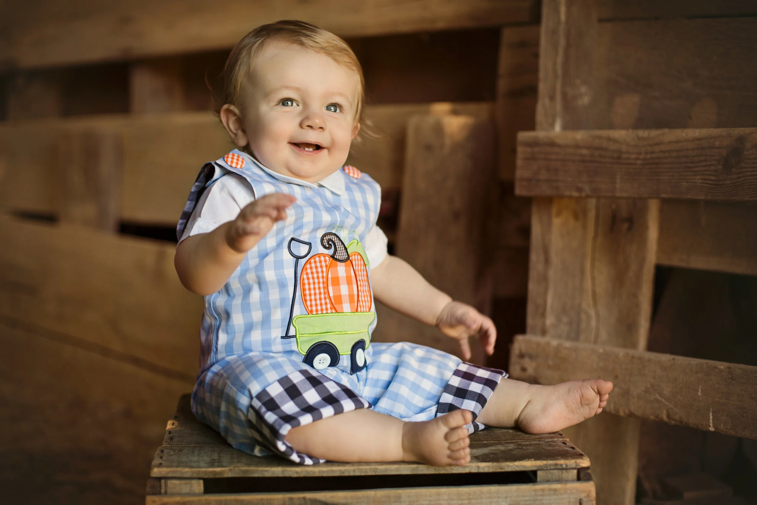 Baby Logan, One Year Session