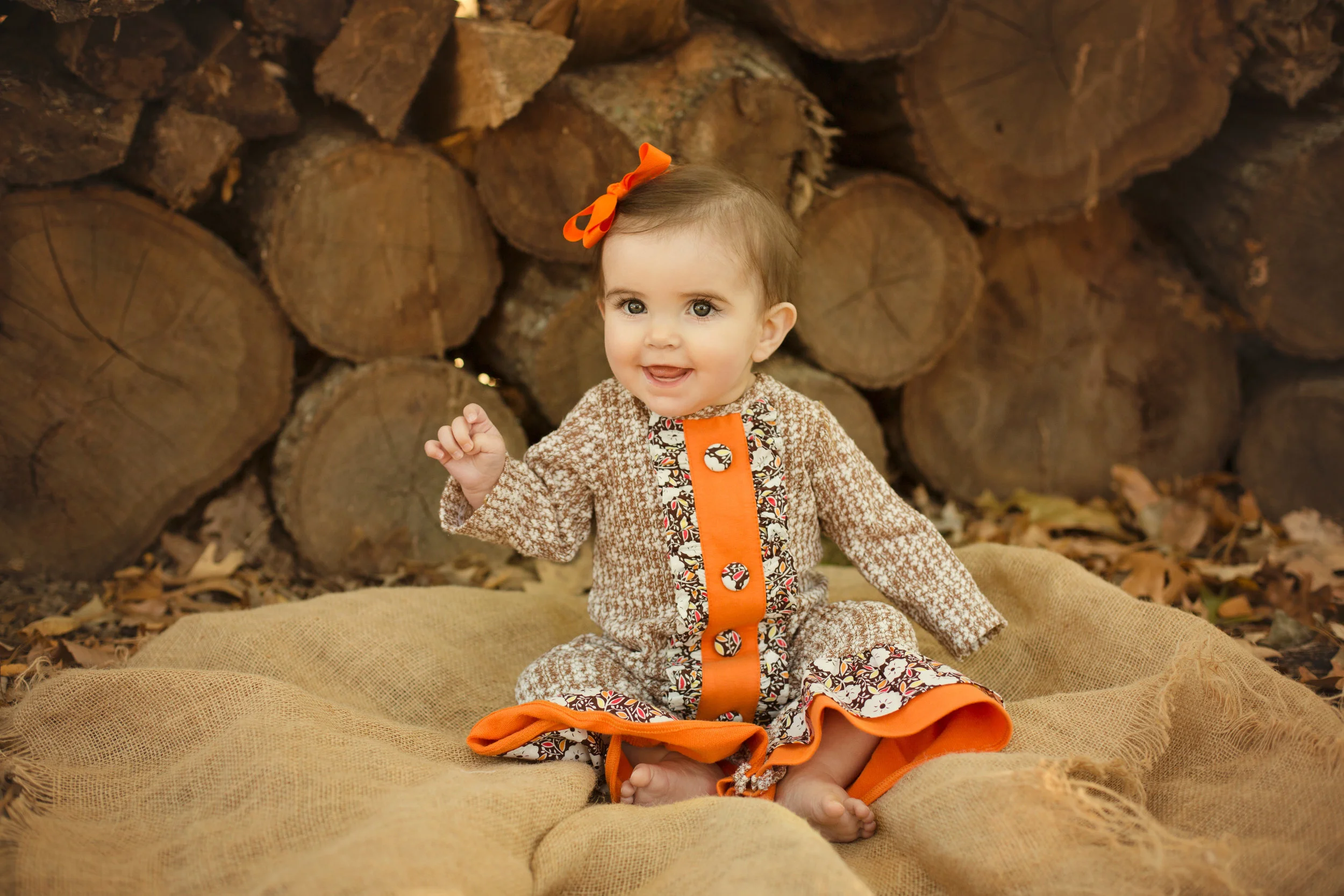 Baby Olivia, Six Month Session
