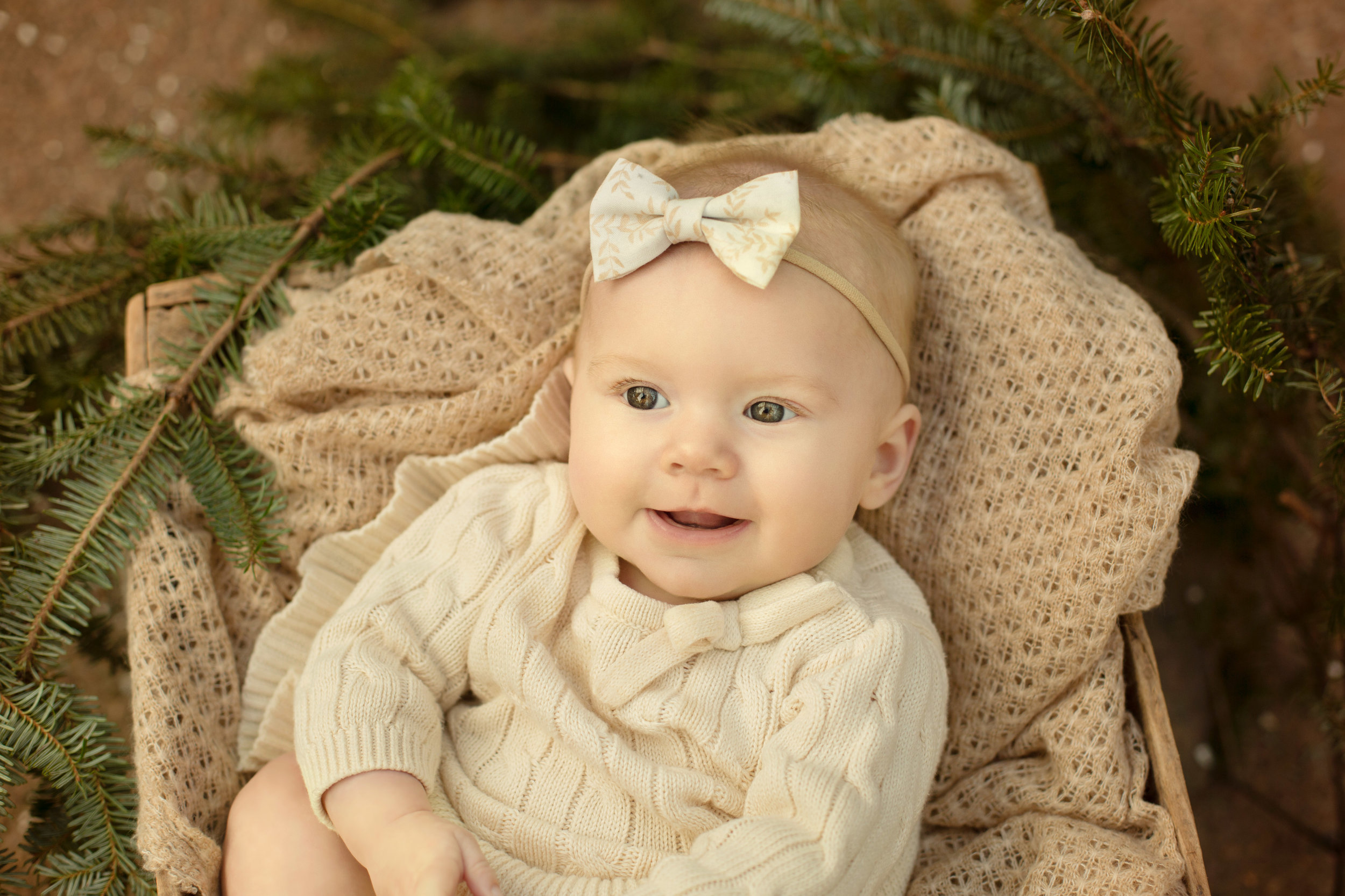 Baby Finlee Cate, Four Month Session