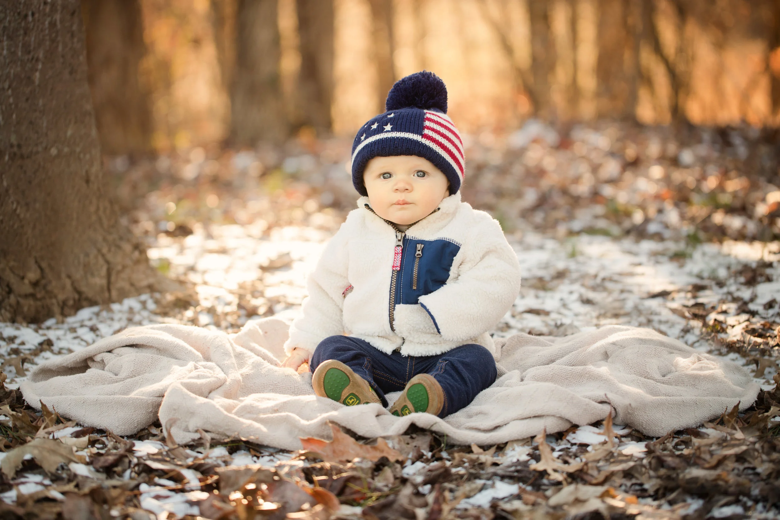 Baby Wyatt, Six Month Session