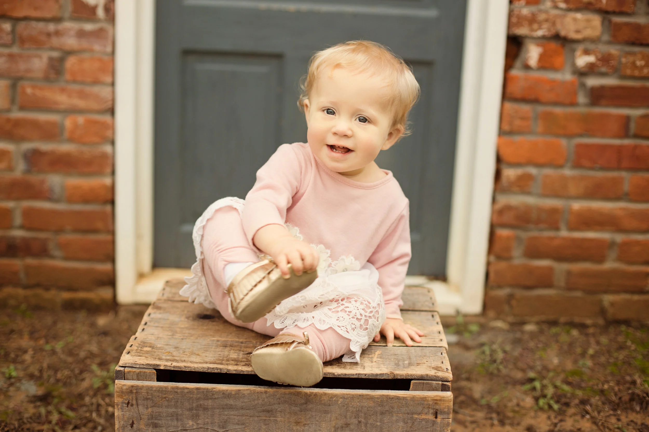 Baby Scarlett, One Year Session