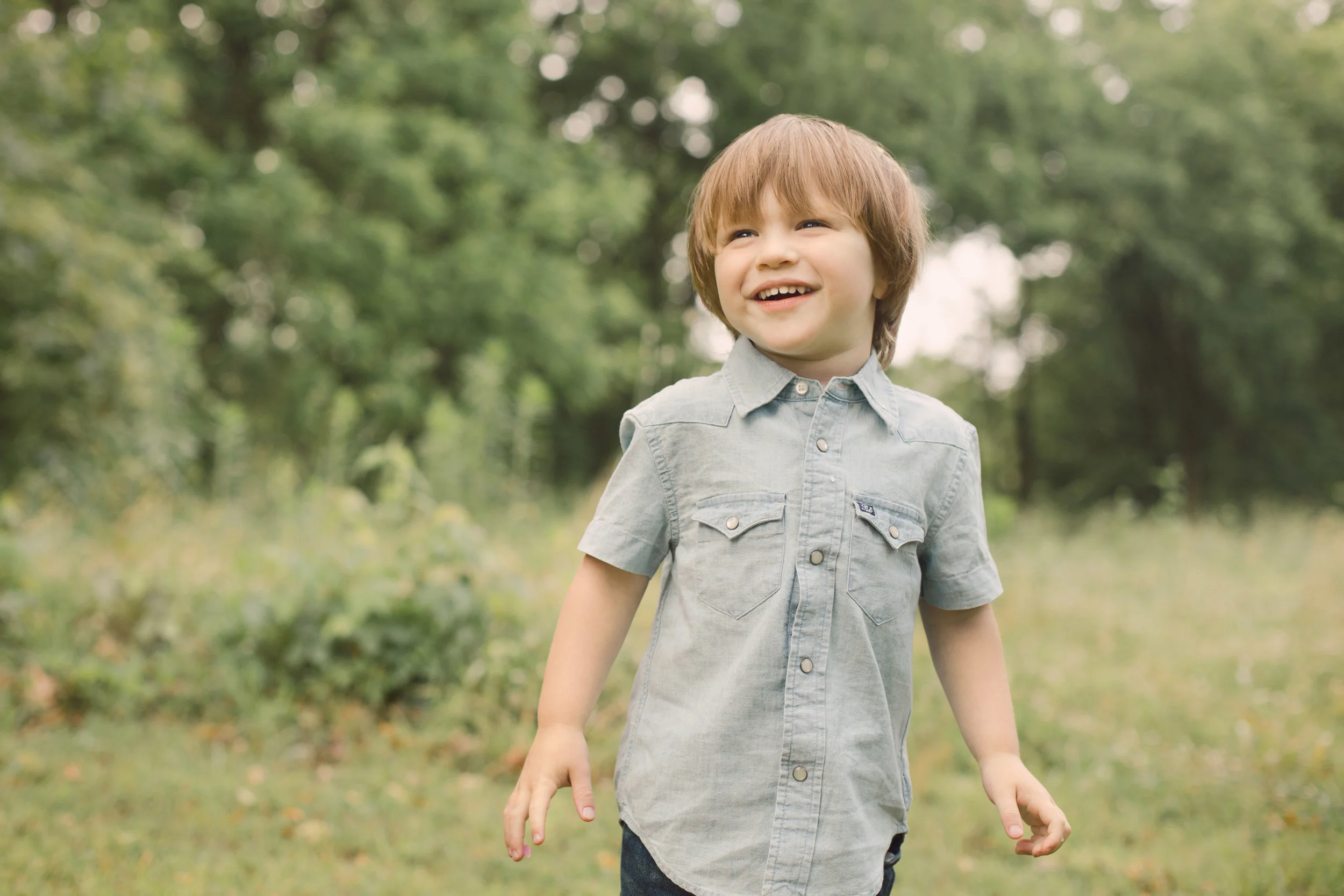 Three-Year-Old Asher & Family