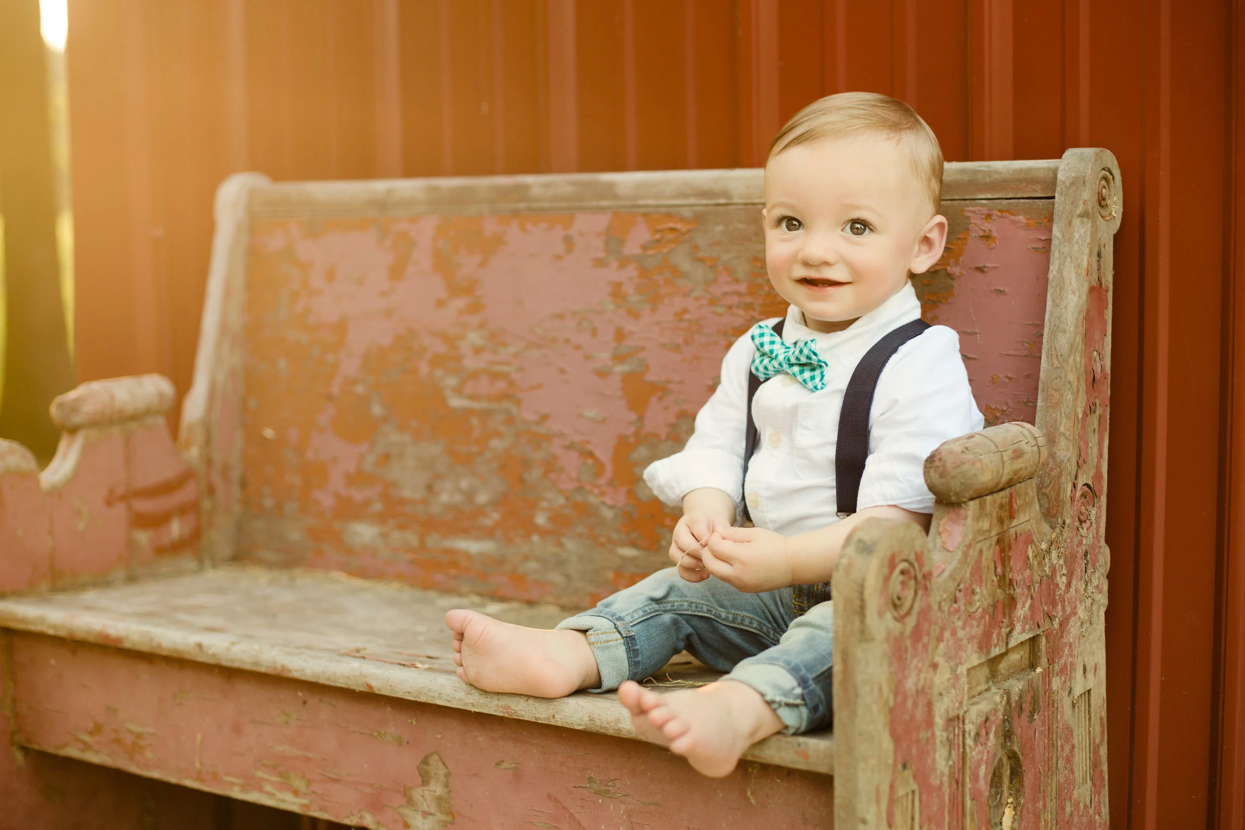Baby Cooper, One Year Session