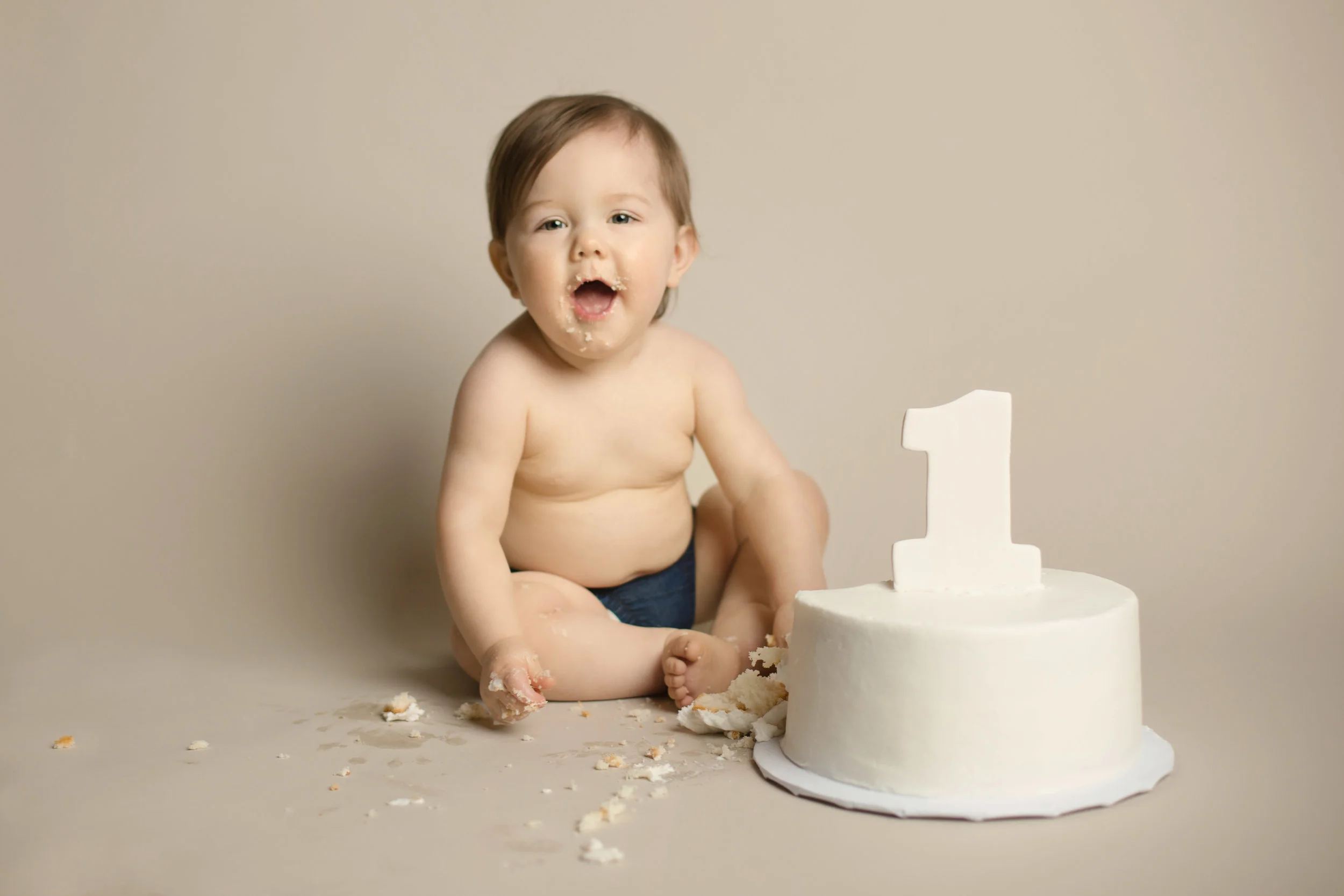 Baby Woods, One Year Session