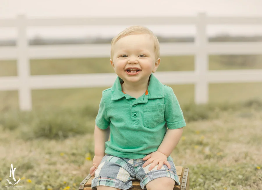 Baby Emmett, One Year Session