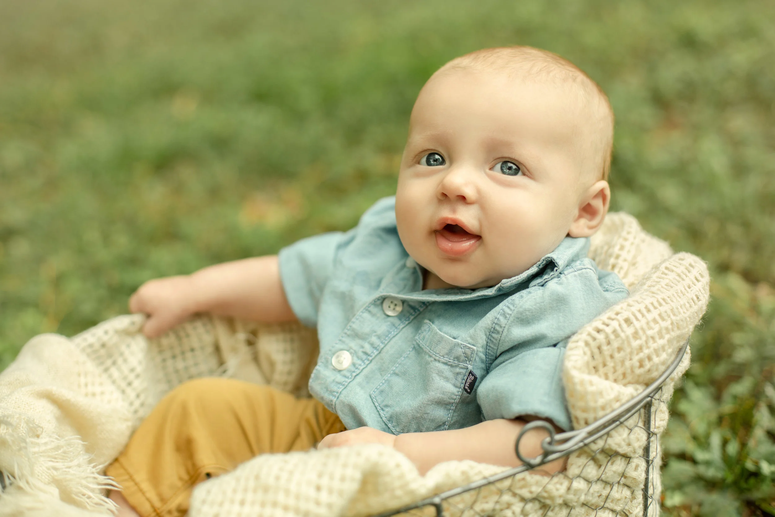 Baby Jameson, Four Month Session