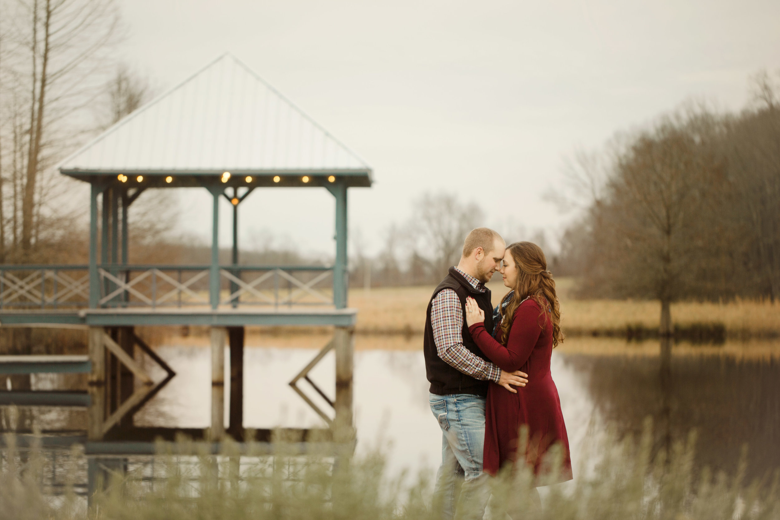 Paige + Trevor, Engagement Session at Westfalia Farms
