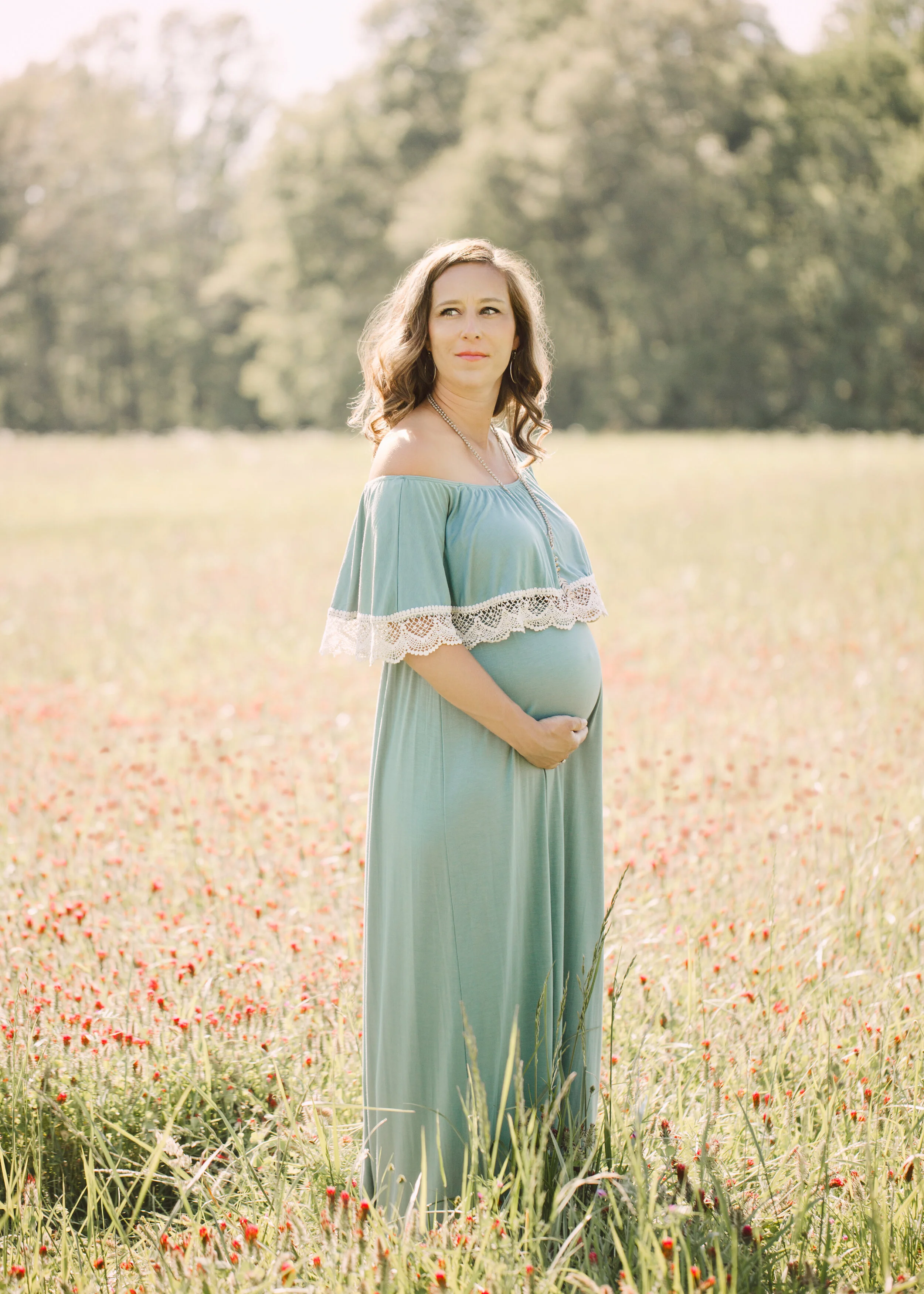 (Teal Maxi Dress- Medium)
