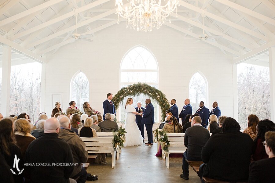  The chapel at Waddell Place makes a gorgeous ceremony backdrop!  