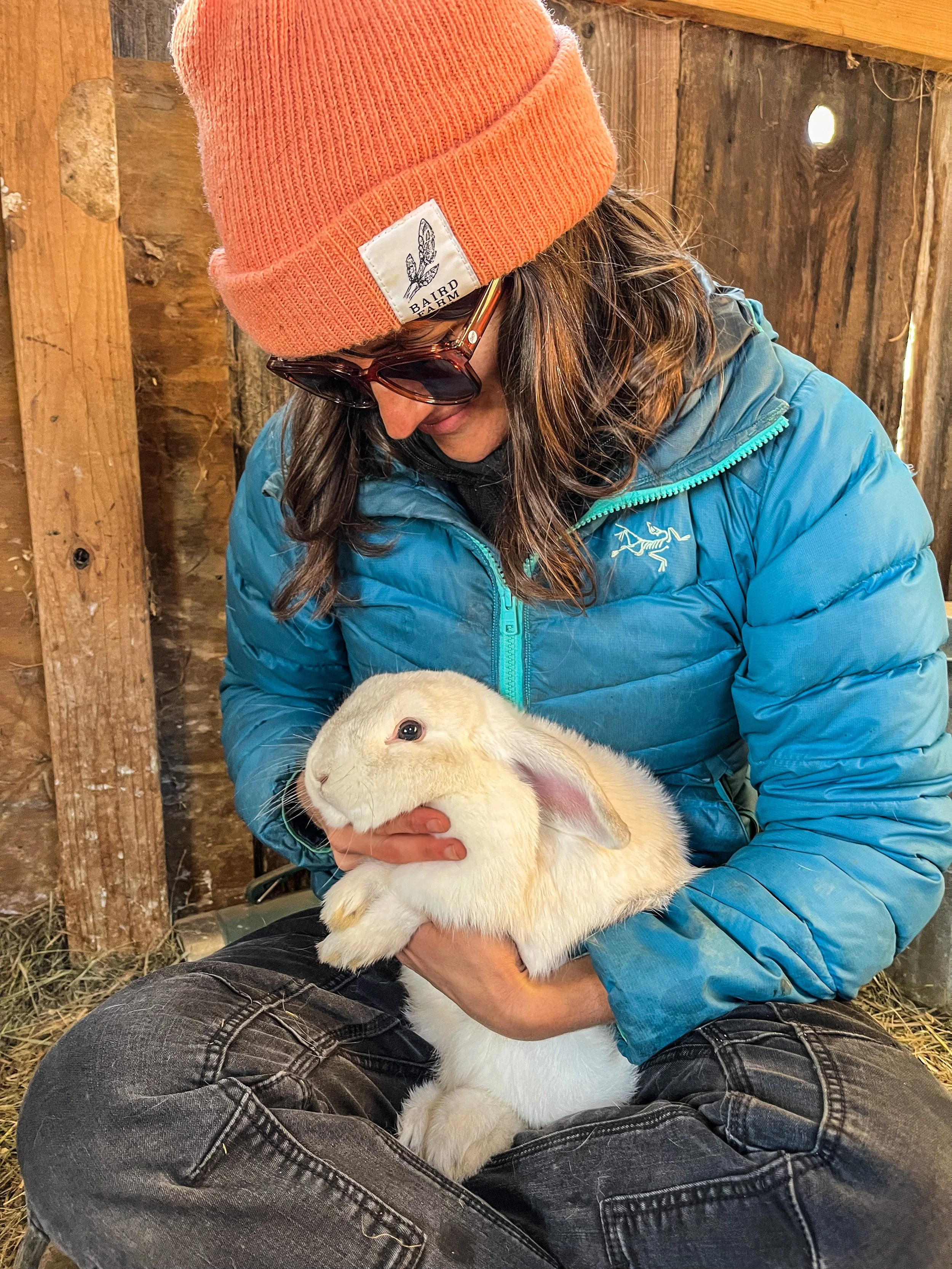 emily petting rabbit Tup's Crossing.JPEG