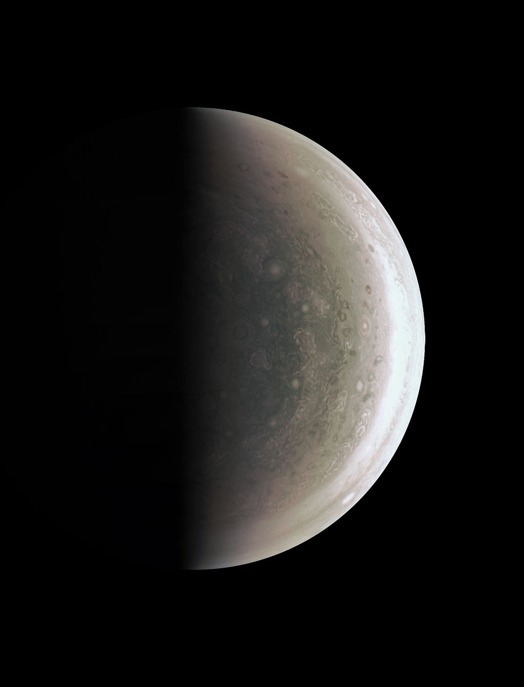 Jupiter's South Pole! Credit: NASA/JPL-Caltech/SwRI/MSSS