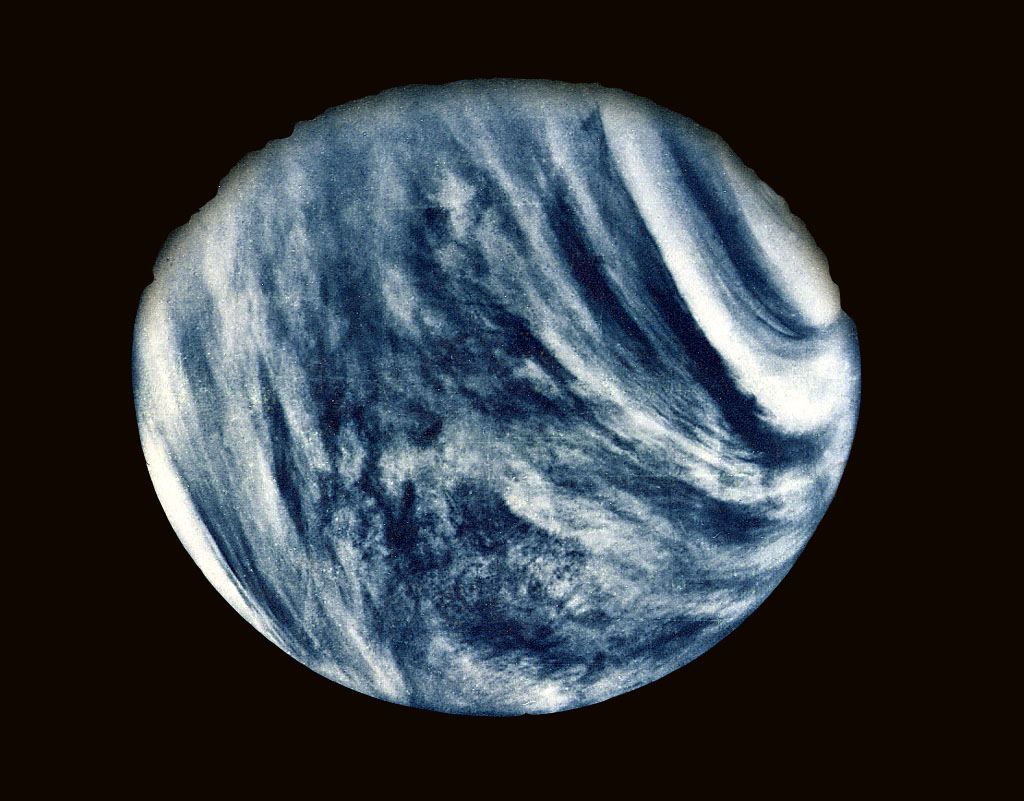 Mariner 10 image of Venus. Credit: NASA