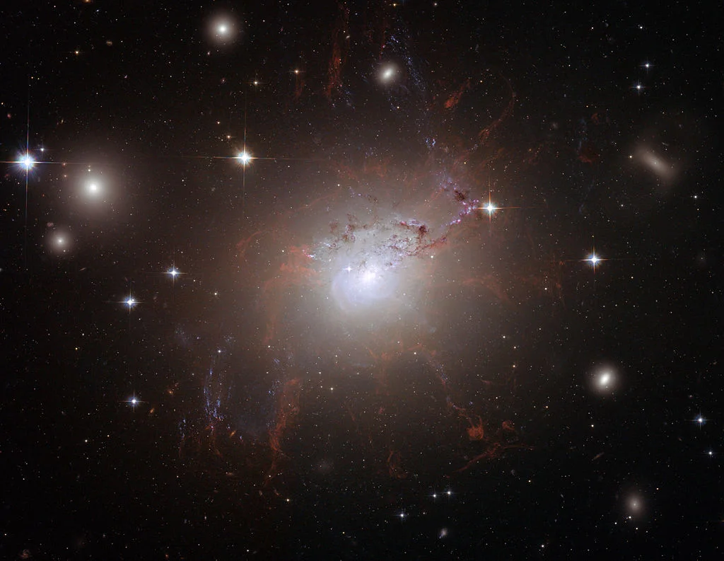 NGC 1275 Type I Seyfert Galaxy. Image credit: NASA, ESA, and the Hubble Heritage (STScI/AURA)-ESA/Hubble Collaboration