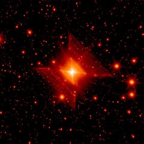 Red Square Nebula! Image credit: Hubble/NASA/STScI/JPL